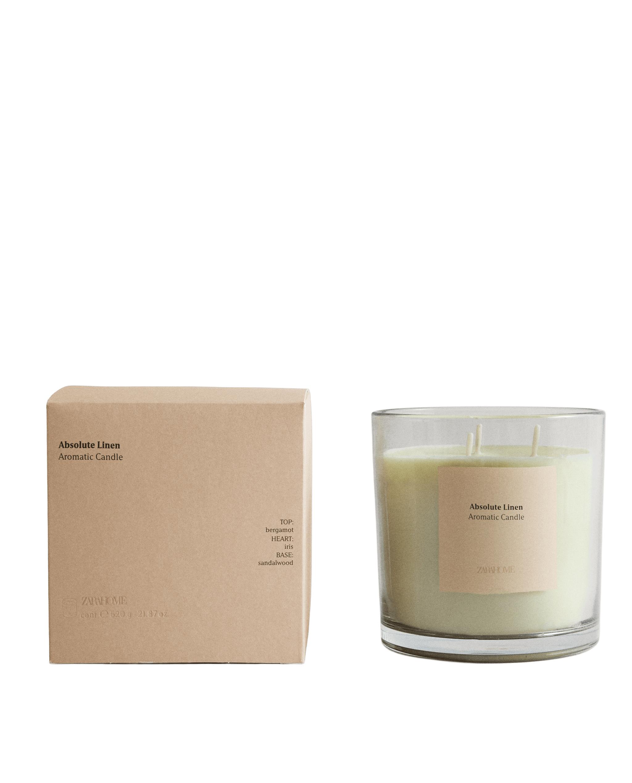 (620 G) ABSOLUTE LINEN SCENTED CANDLE product thumbnail 7
