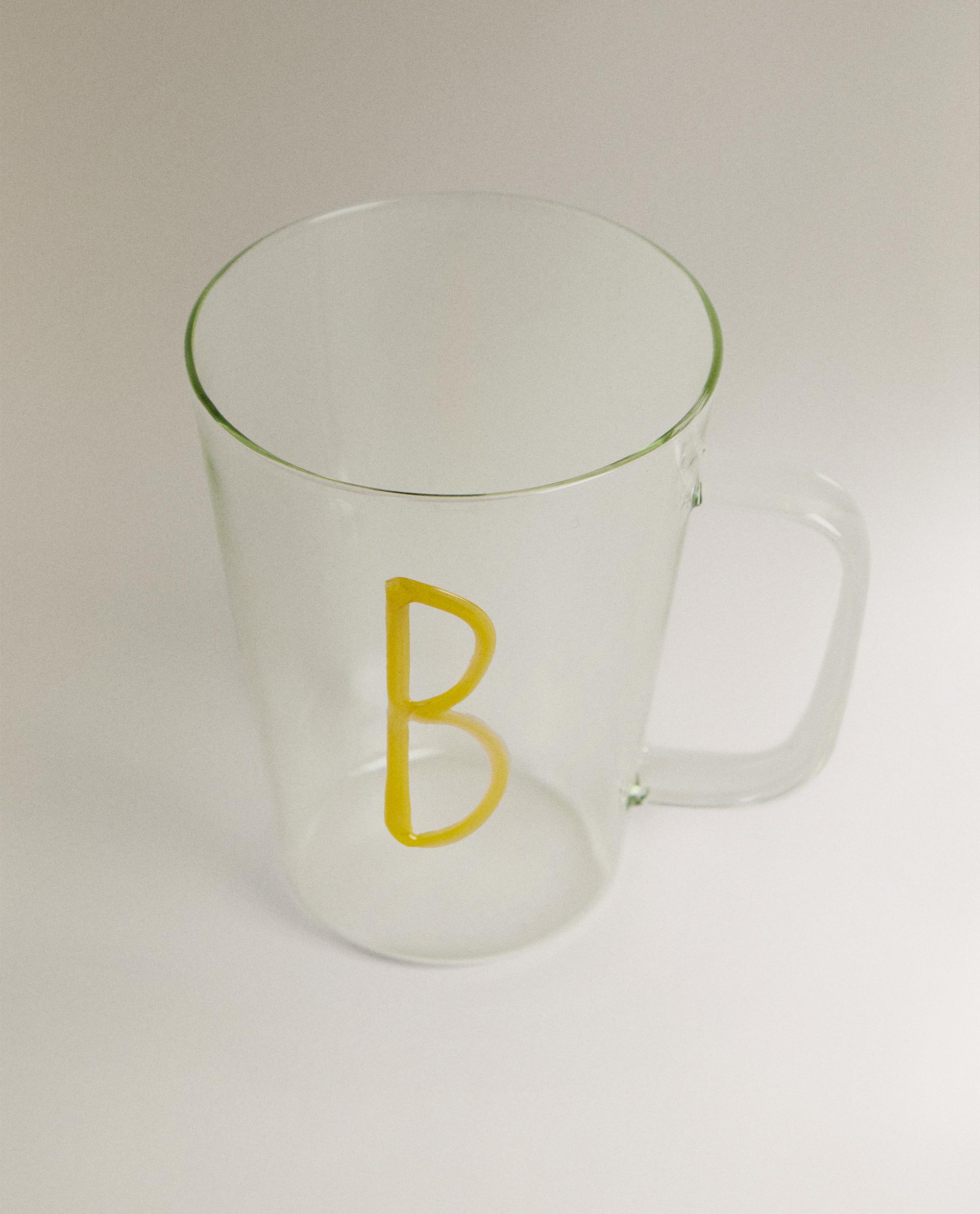 BOROSILICATE MUGS WITH LETTER DETAIL product thumbnail 13