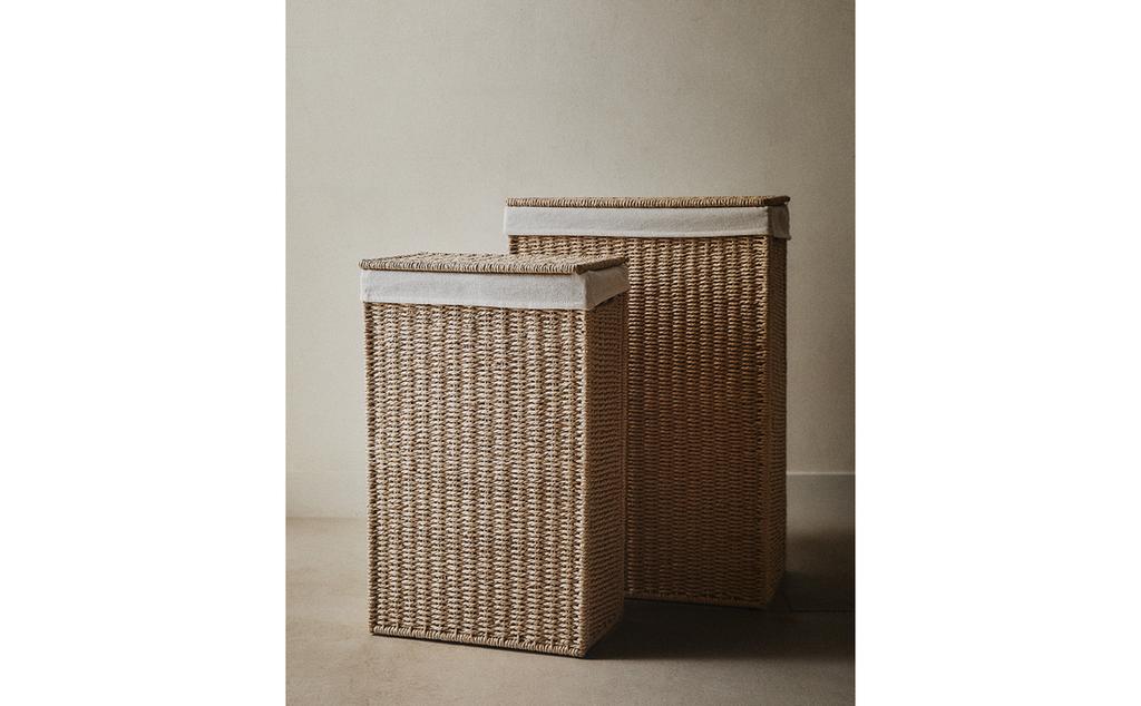 CESTA BIANCHERIA TESSUTO INTERNO