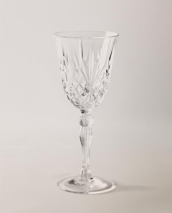 カット クリスタリン ワイングラス