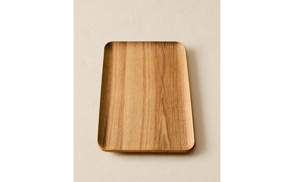 PLATEAU EN BOIS RECTANGULAIRE