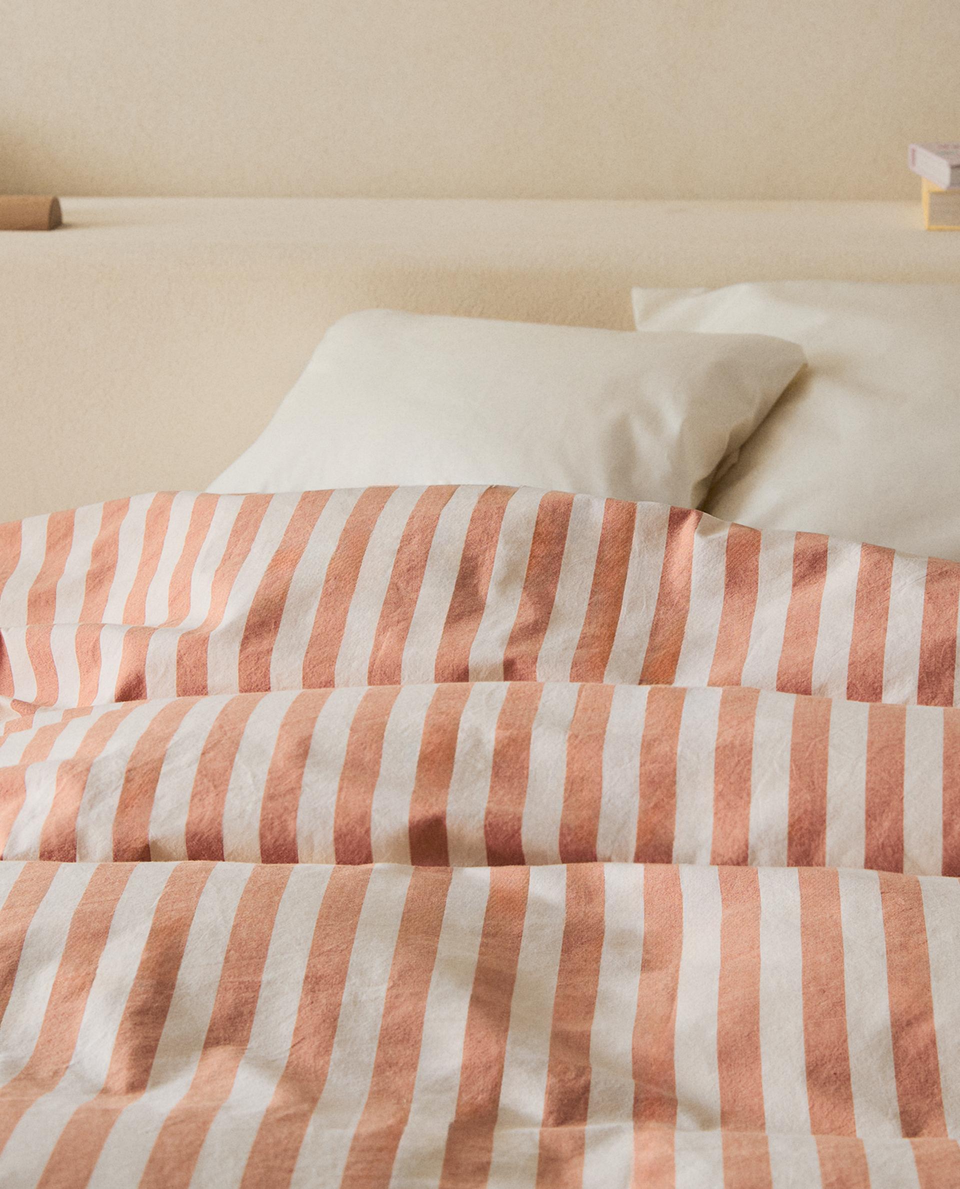 Children's Striped Duvet Cover - 200 Thread Count