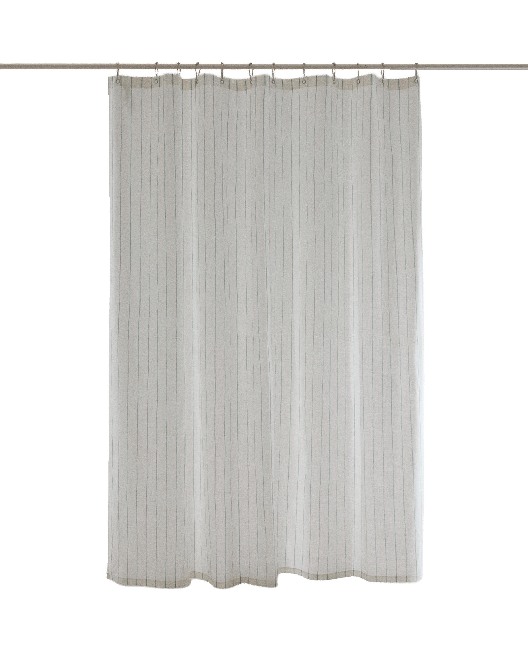 SHOWER CURTAIN WITH THIN STRIPES product thumbnail 6