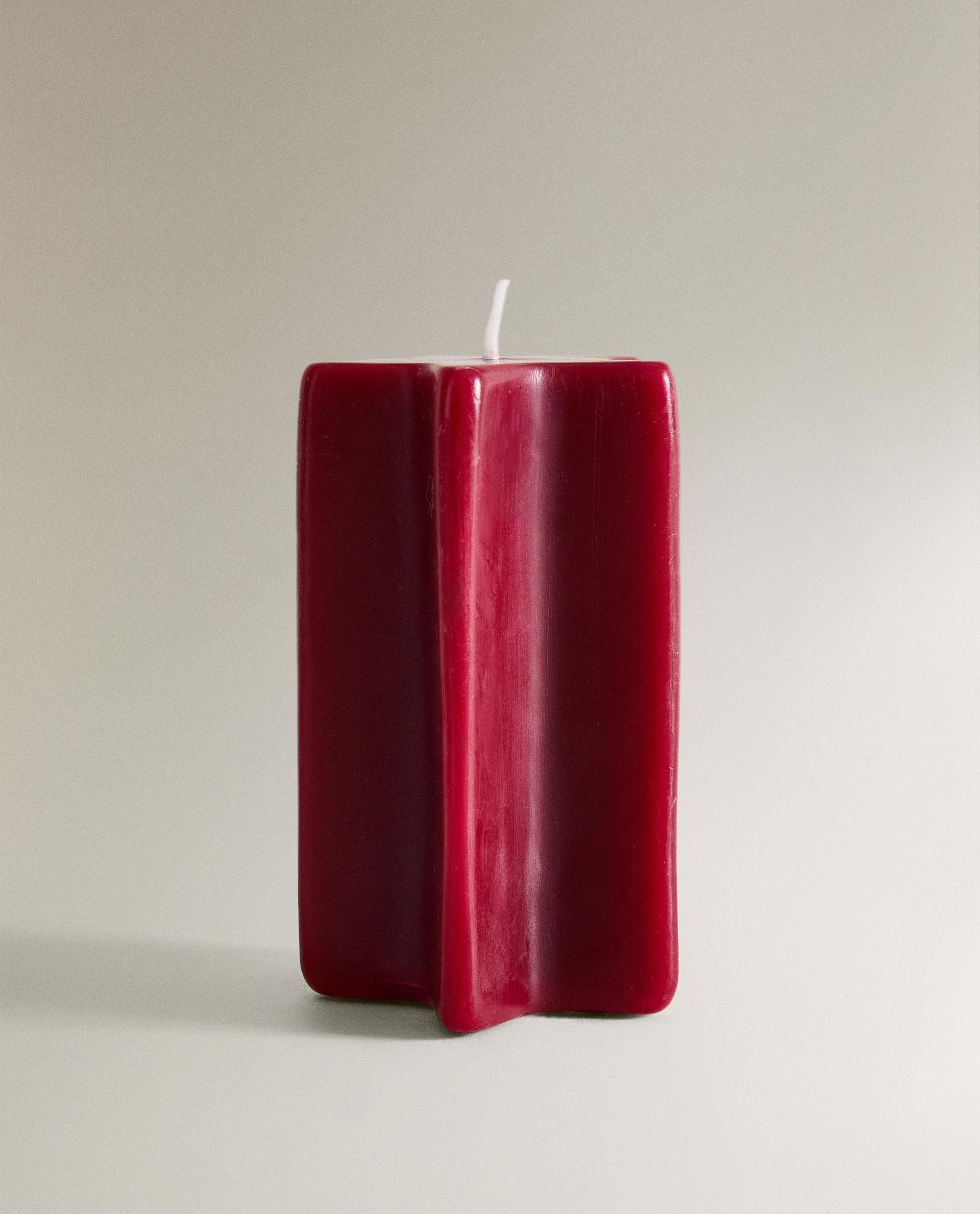 TALL CHRISTMAS STAR CANDLE Zara Home Malta