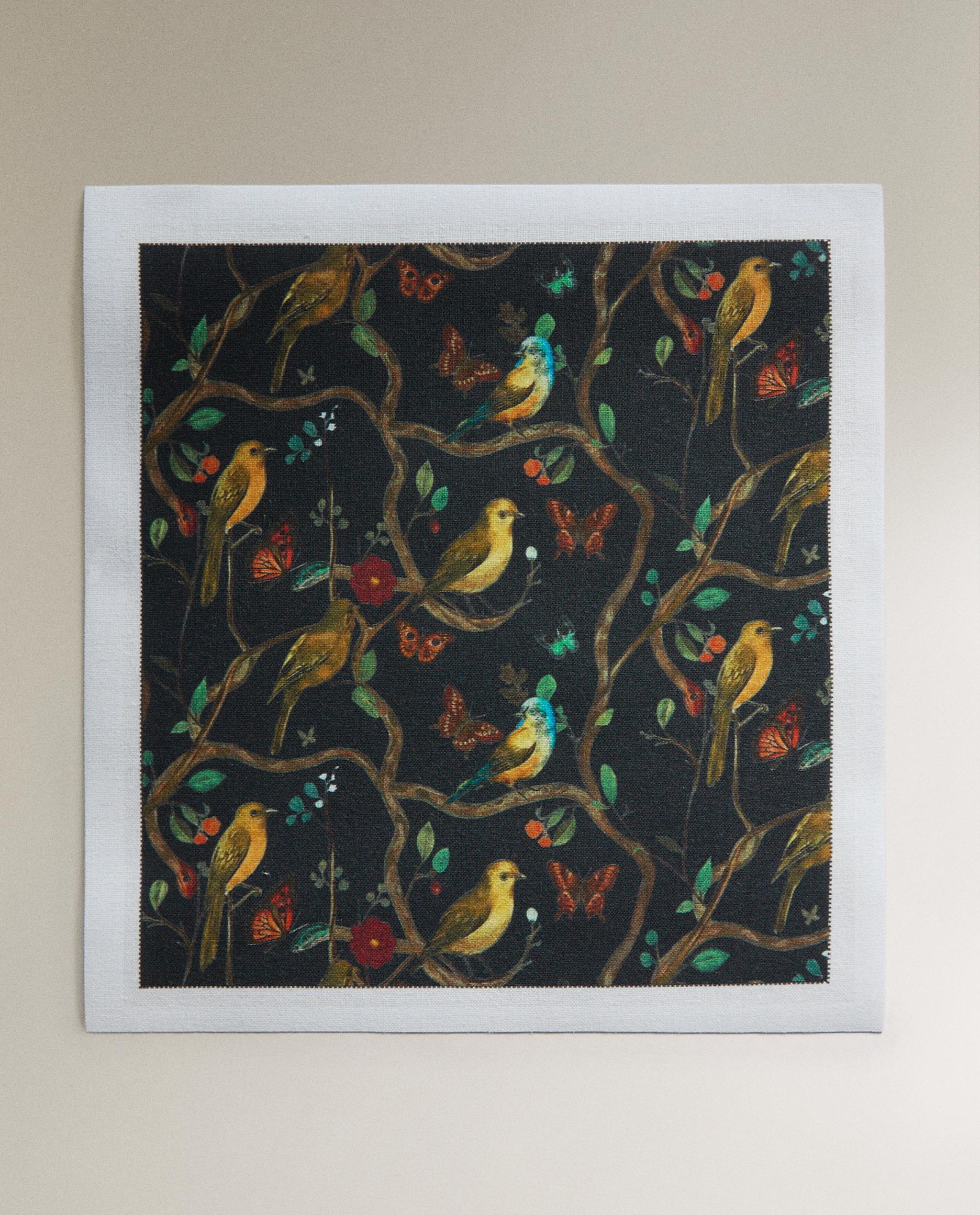 PACK OF BIRD PRINT NAPKINS (PACK OF 20) | MARISA BERENSON product thumbnail 11