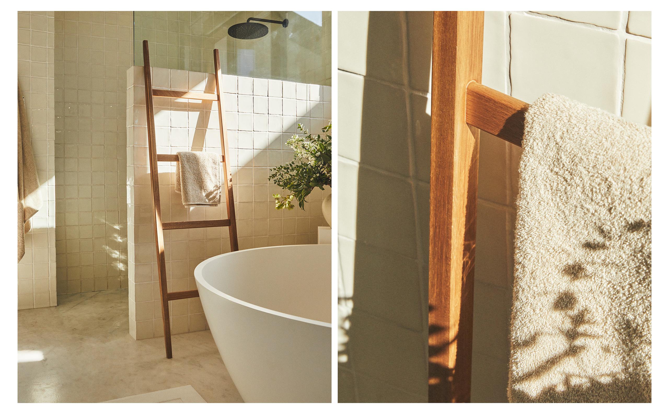 Bathroom Towel Storage Ikea Enudden Towel Rack Folding Clothes