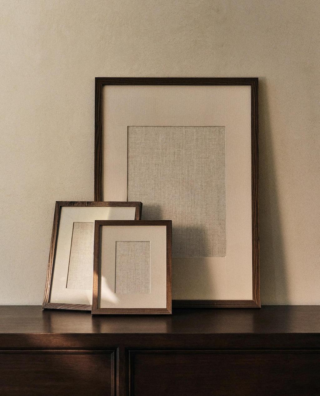 Zara Home Taxta foto çərçivə
