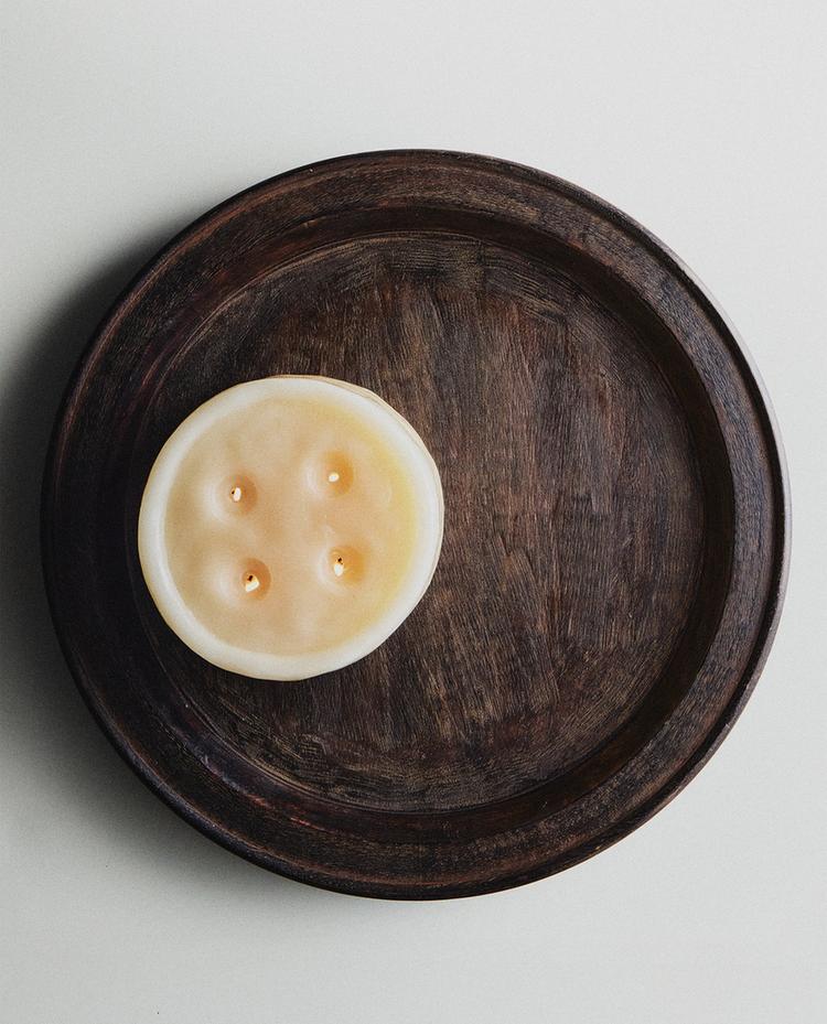 AGED FINISH WOODEN TRAY