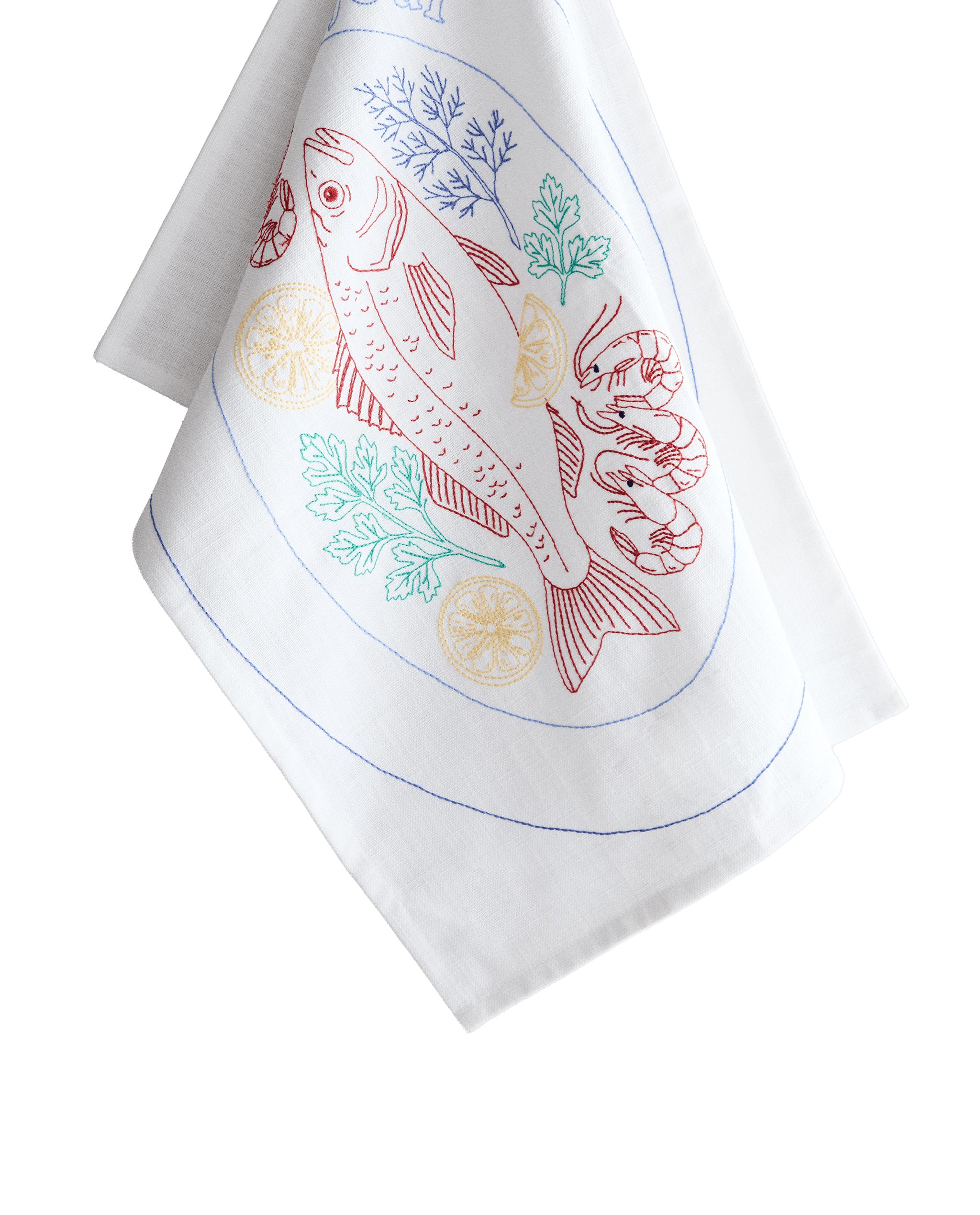 FISH PRINT TEA TOWEL product thumbnail 5