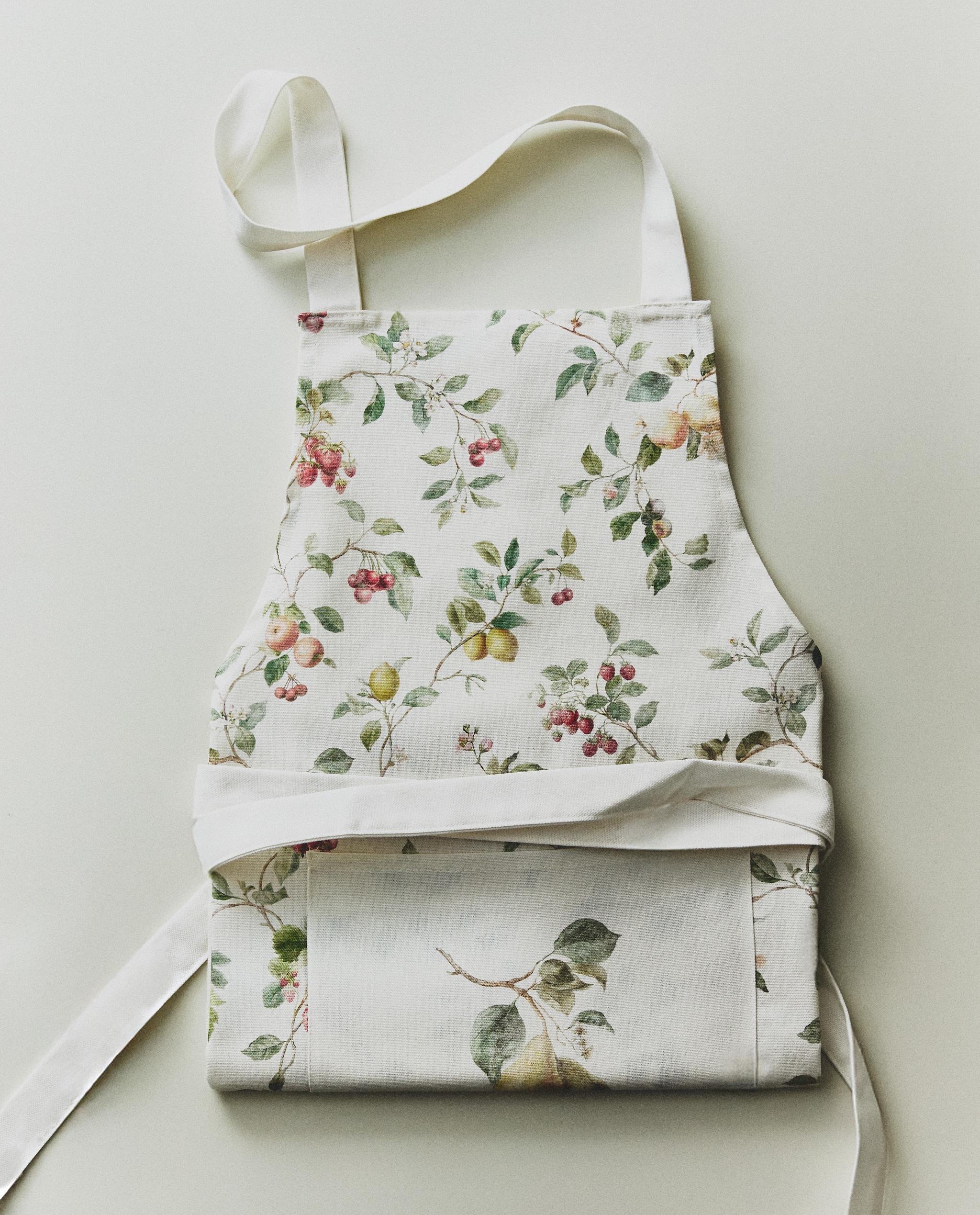 FLORAL COTTON APRON product thumbnail 8