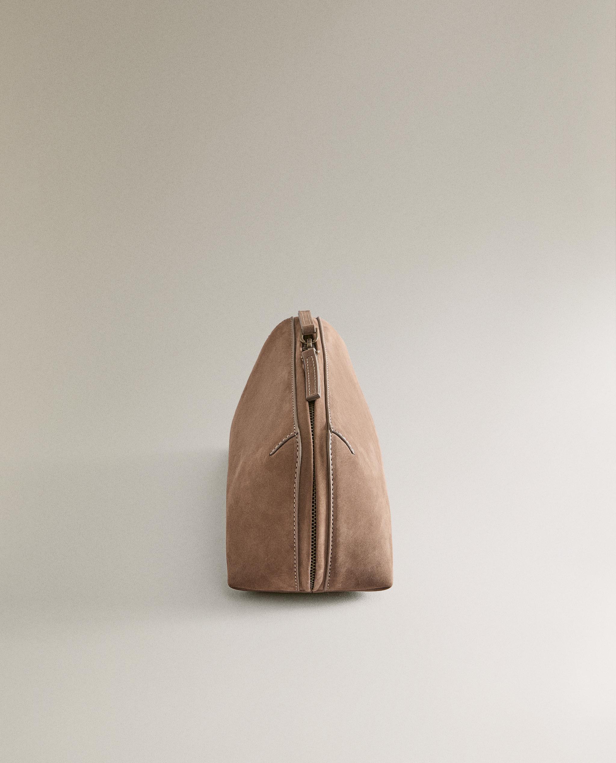 ヌバックレザー コスメティックポーチ | Zara Home 日本/Japan