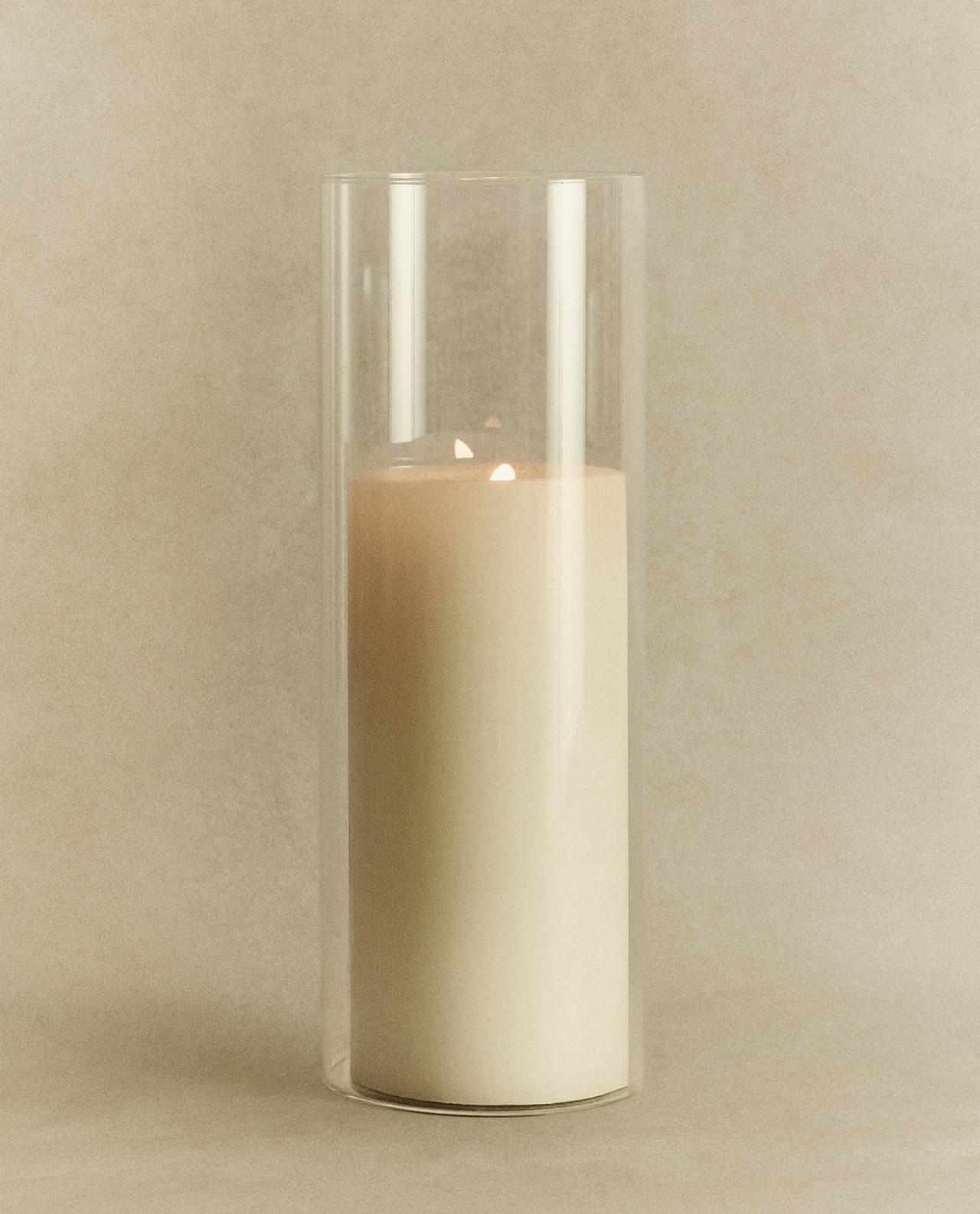 BOROSILICATE GLASS LANTERN VASE - VASES - HOME DECOR | Zara Home United States of America | Zara Home United States of America