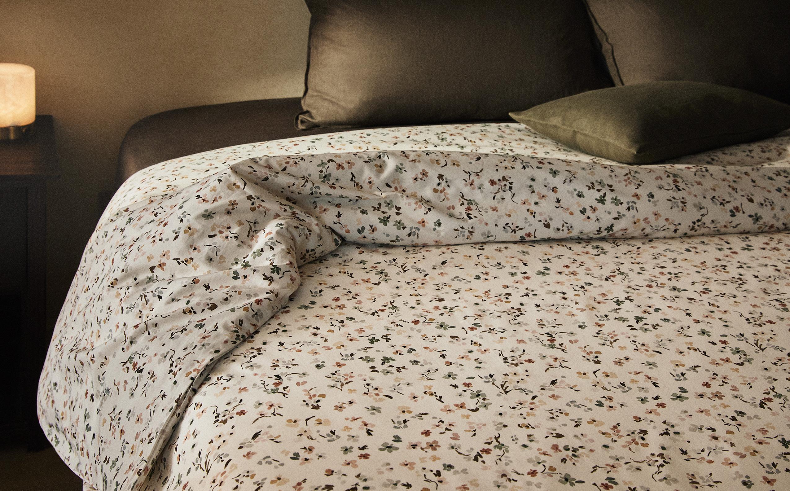 フラワープリント デュべカバー | Zara Home 日本/Japan
