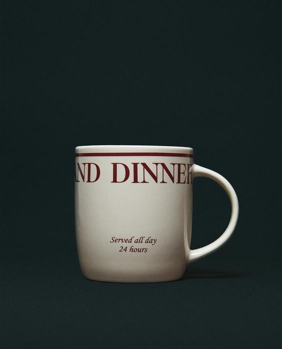 TAZA PORCELANA DESAYUNO