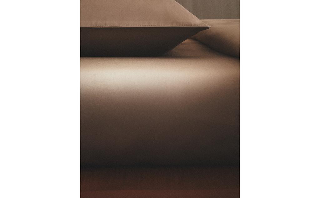 SATIJNEN HOESLAKEN | 40 CM HOOG (500-DRAADS)