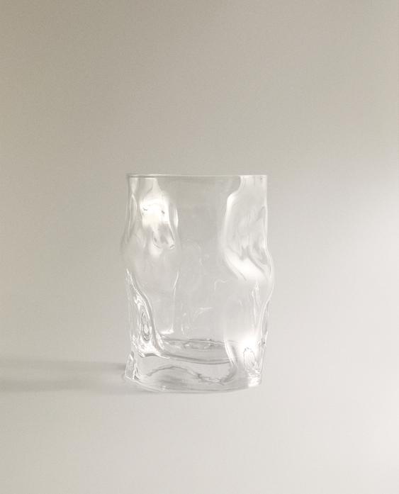 WAVY GLASS TUMBLER