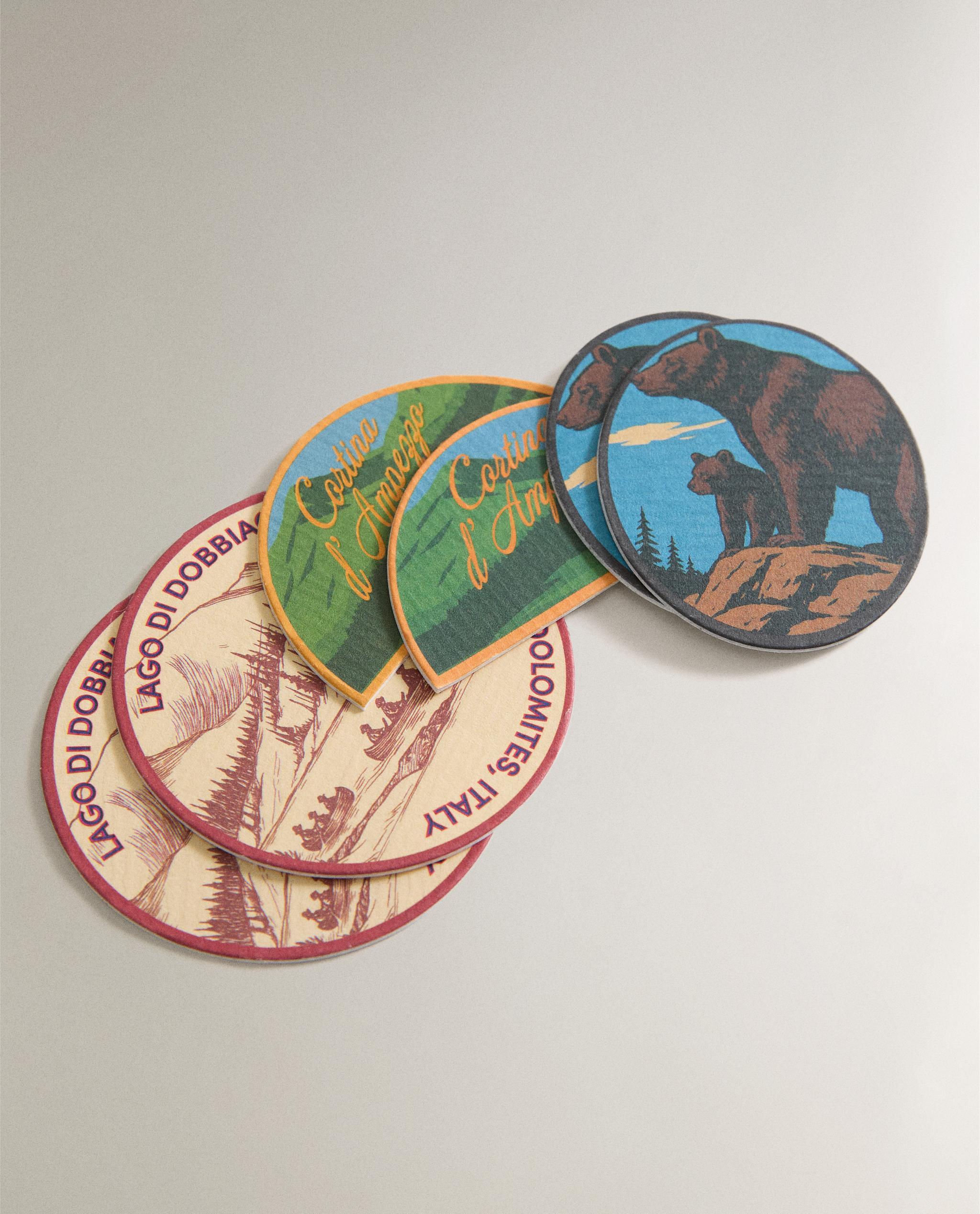 SET OF BOX AND 32 CAMPING STICKERS product thumbnail 5