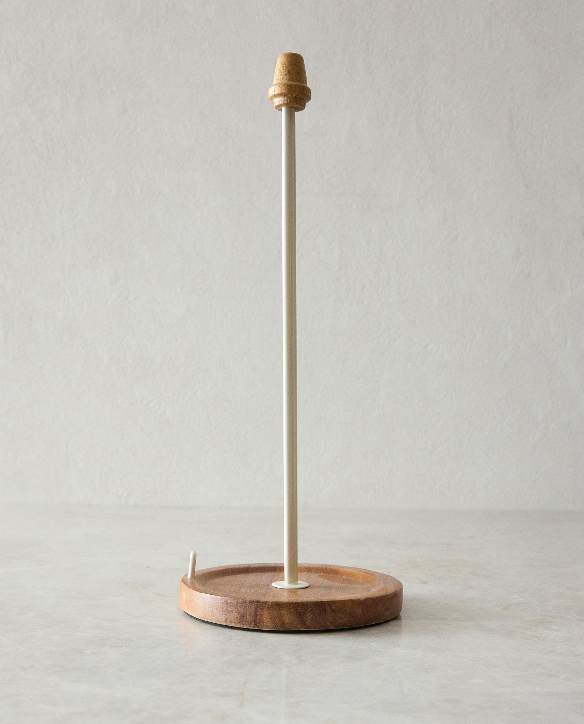 COCINA PORTAROLLO HIERRO Y MADERA - MESH