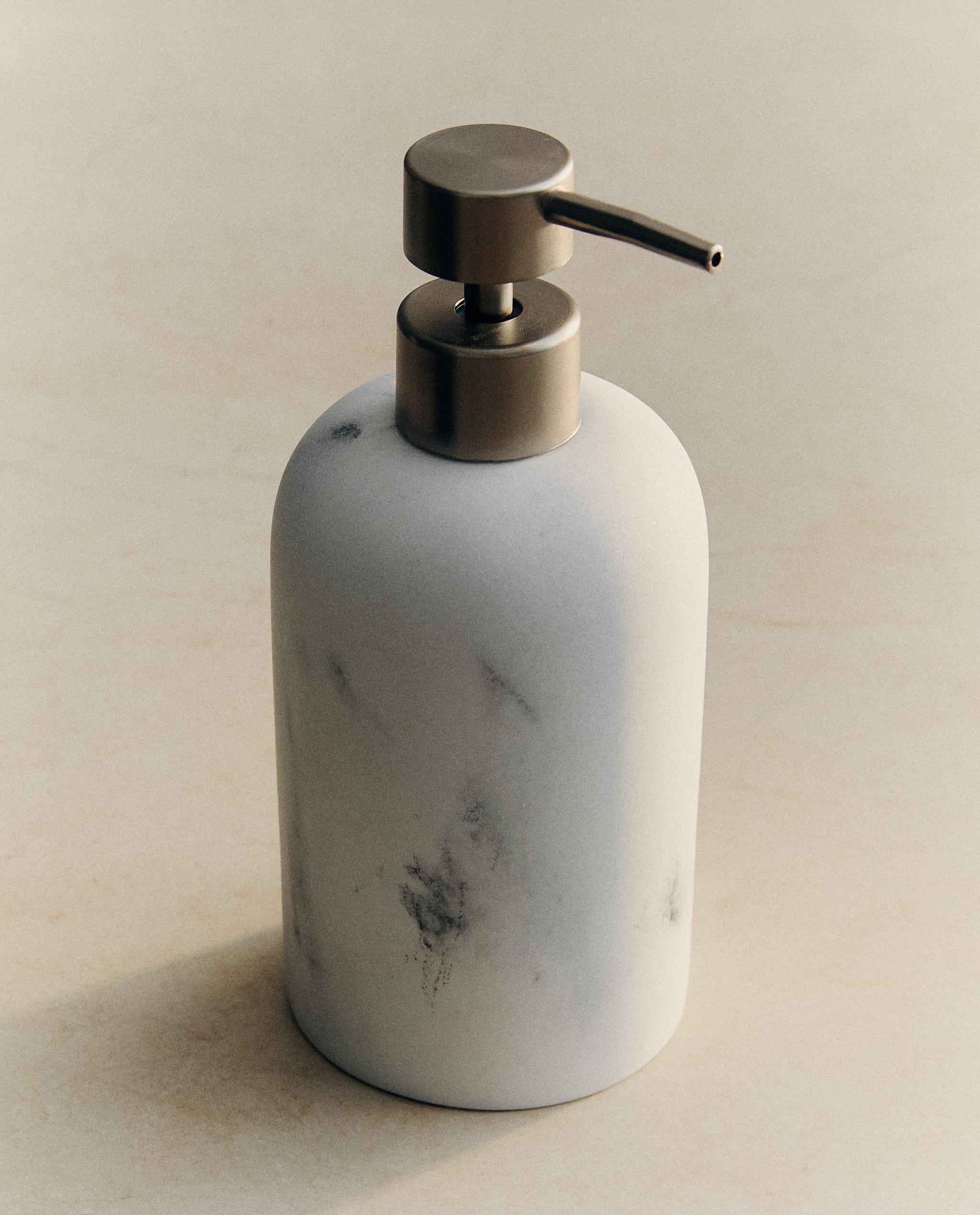 MARBLE-EFFECT SOAP DISPENSER | Zara Home United States of America