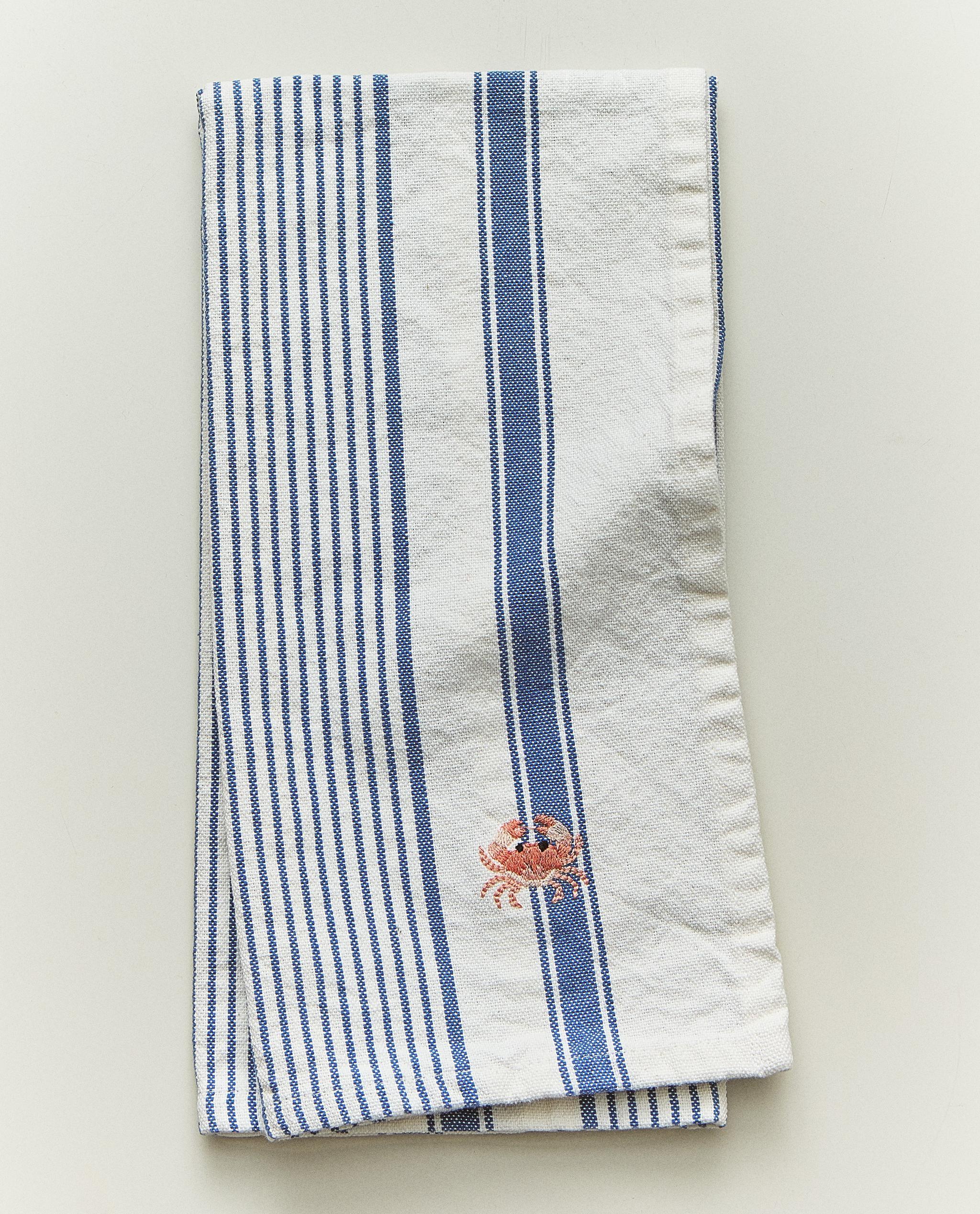 STRIPED CRAB TEA TOWEL product thumbnail 8