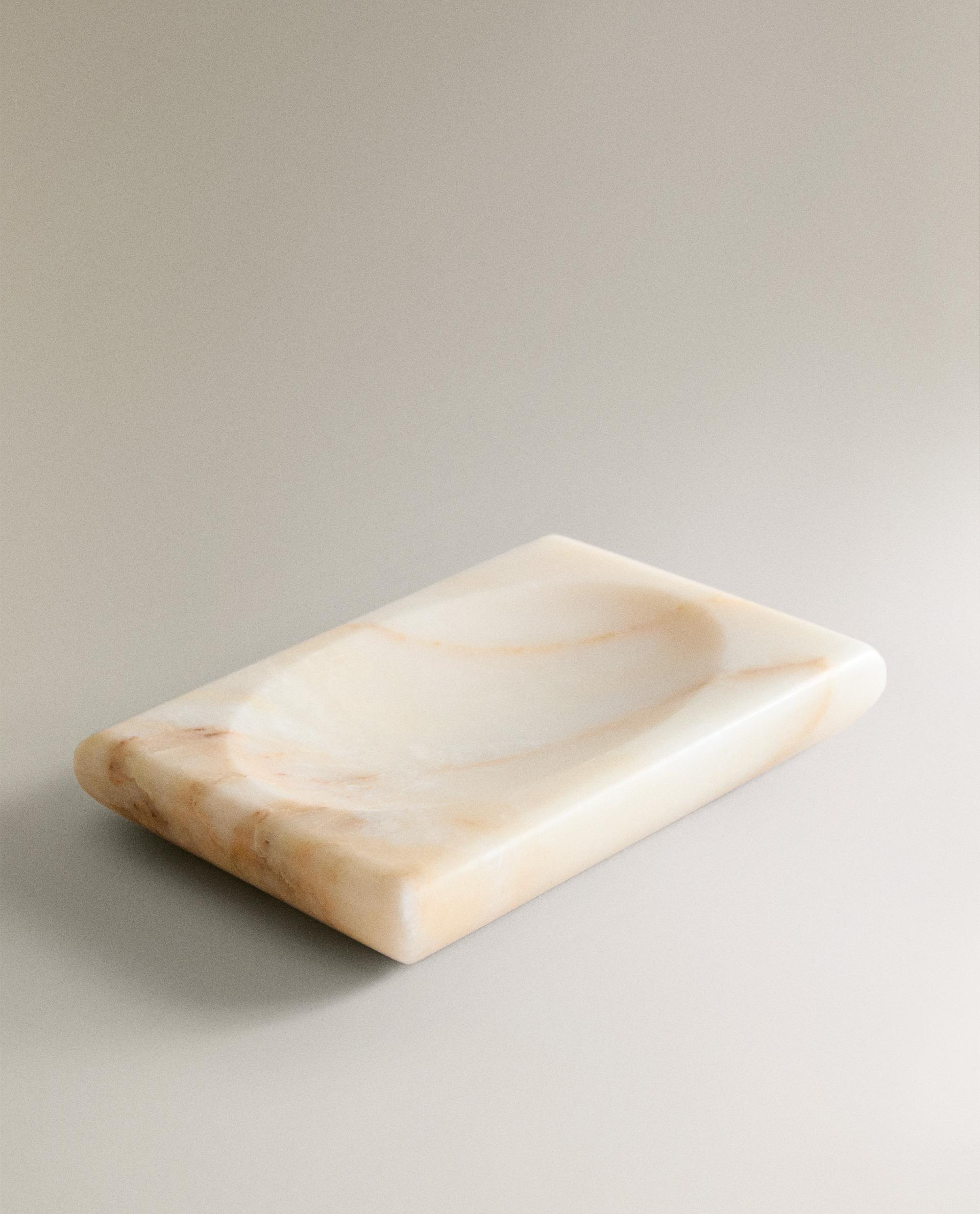 MARBLE BATHROOM SOAP DISH