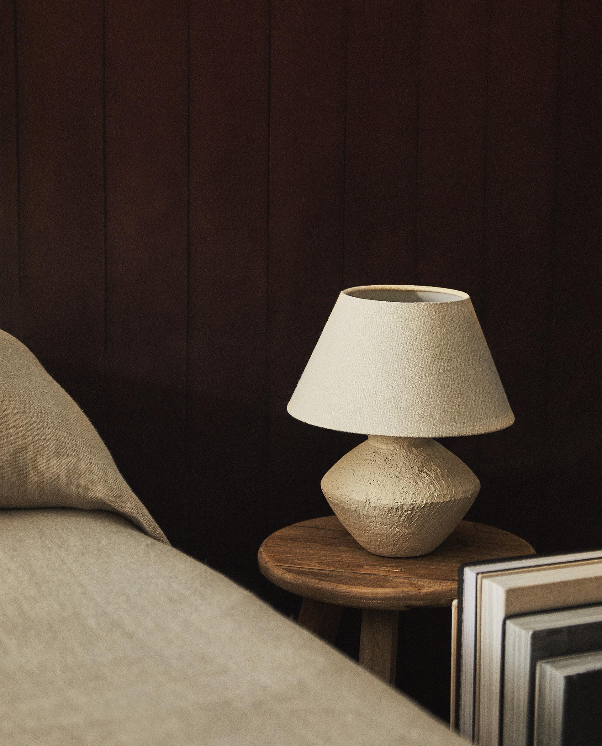 SMALL TABLE LAMP WITH EARTHENWARE BASE product thumbnail 18