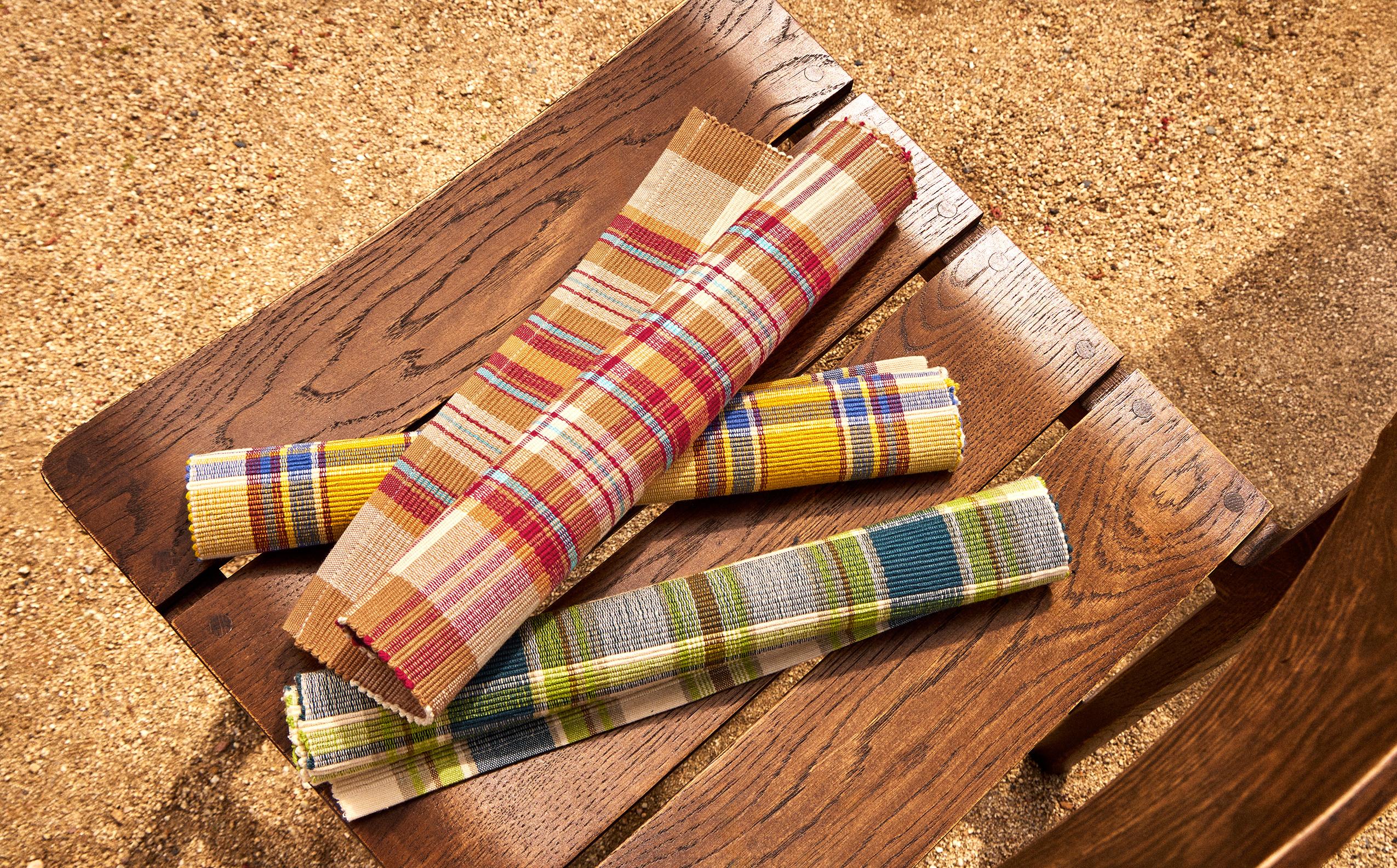 PACK OF CHECK COTTON PLACEMATS (PACK OF 2)