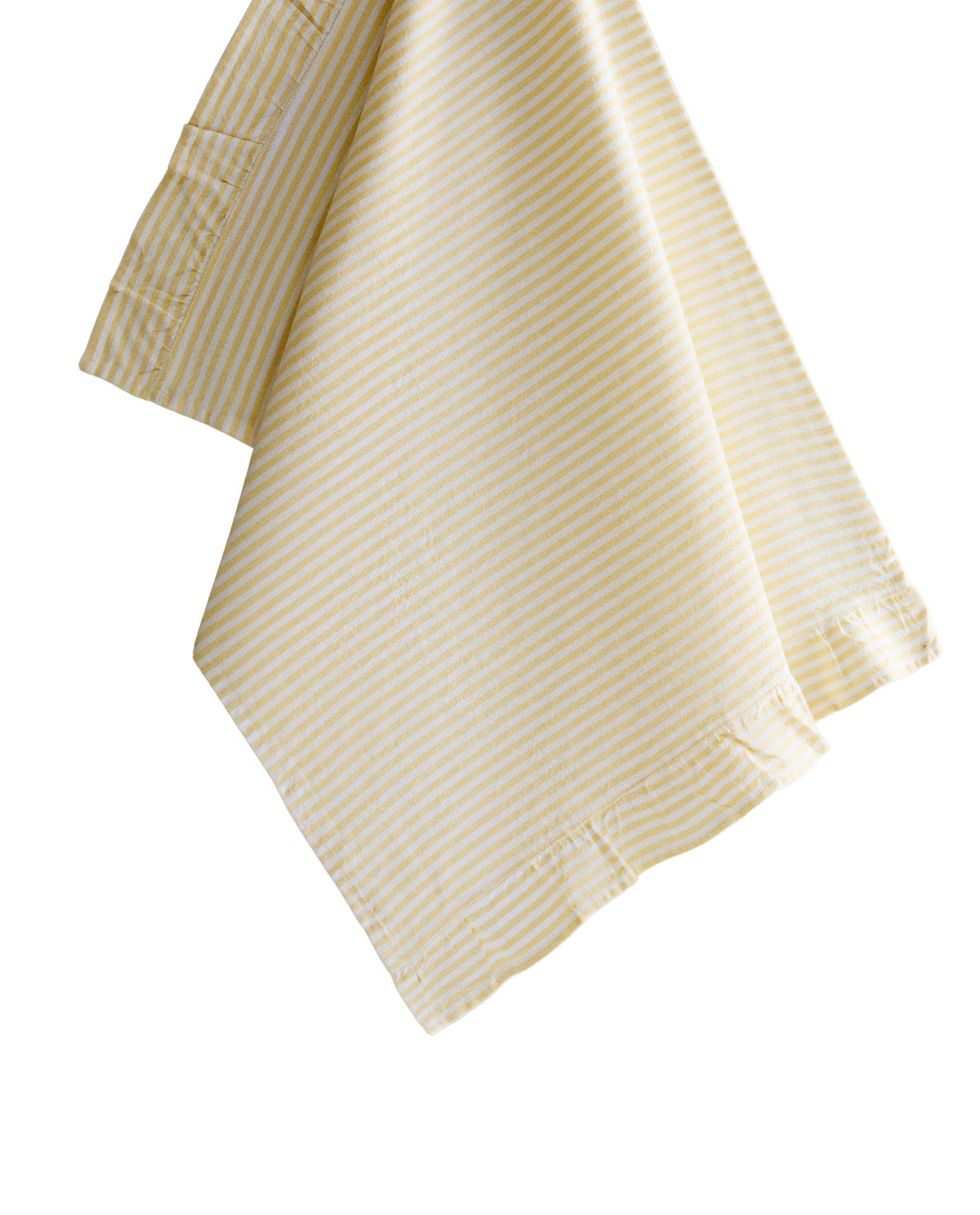 STRIPED TEA TOWEL WITH RUFFLE TRIM product thumbnail 3