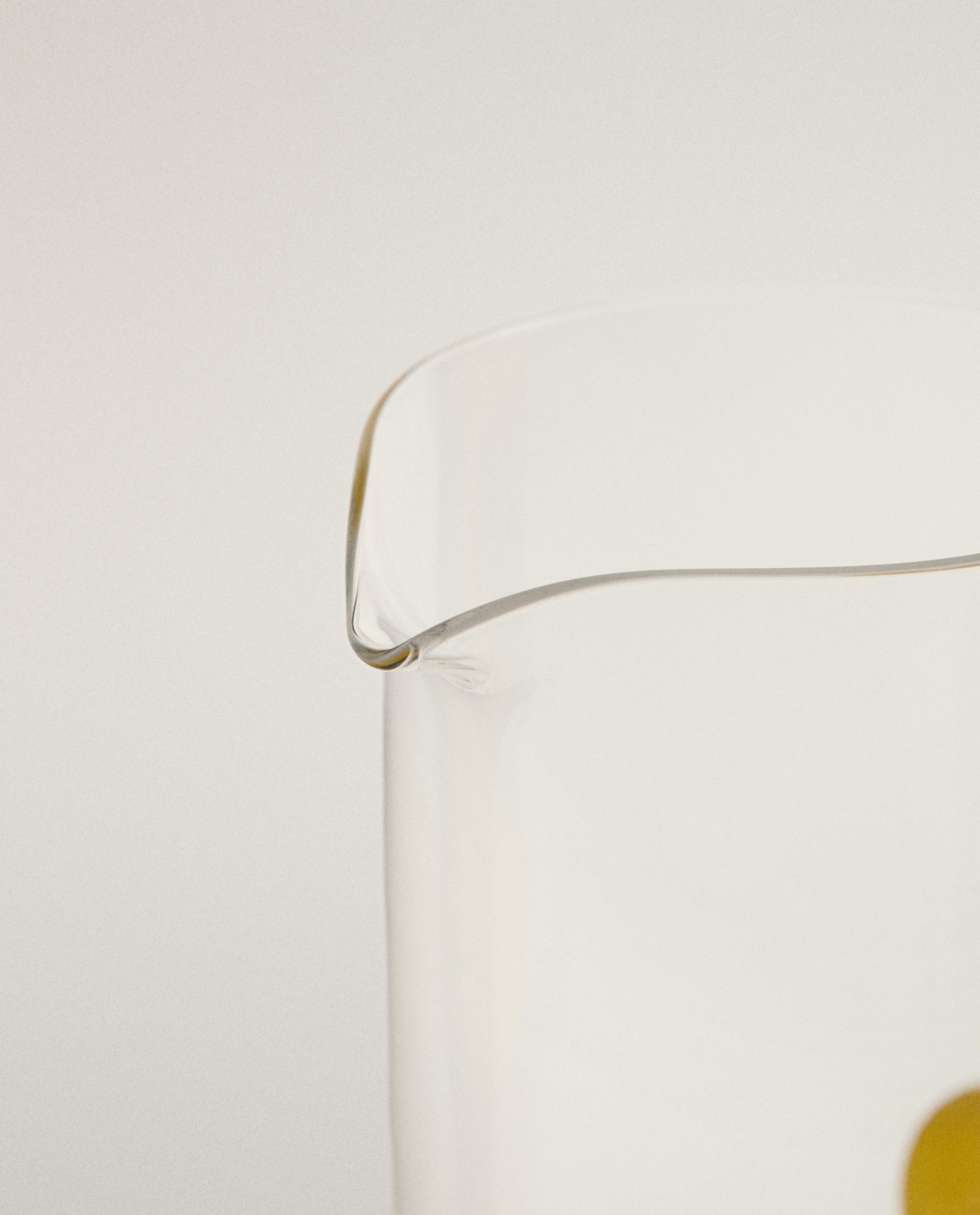 CRYSTALLINE JUG WITH COLOURED HANDLE product thumbnail 8