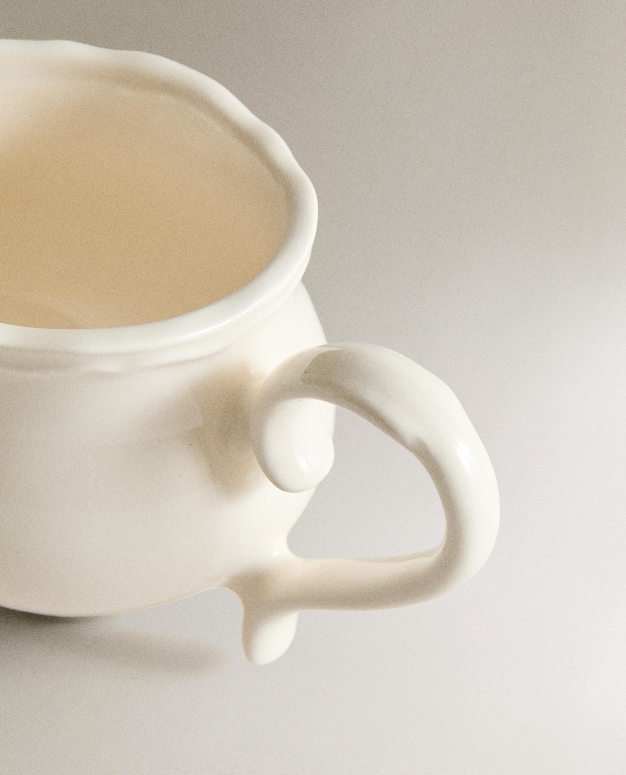 FLORAL EARTHENWARE MILK JUG product thumbnail 2