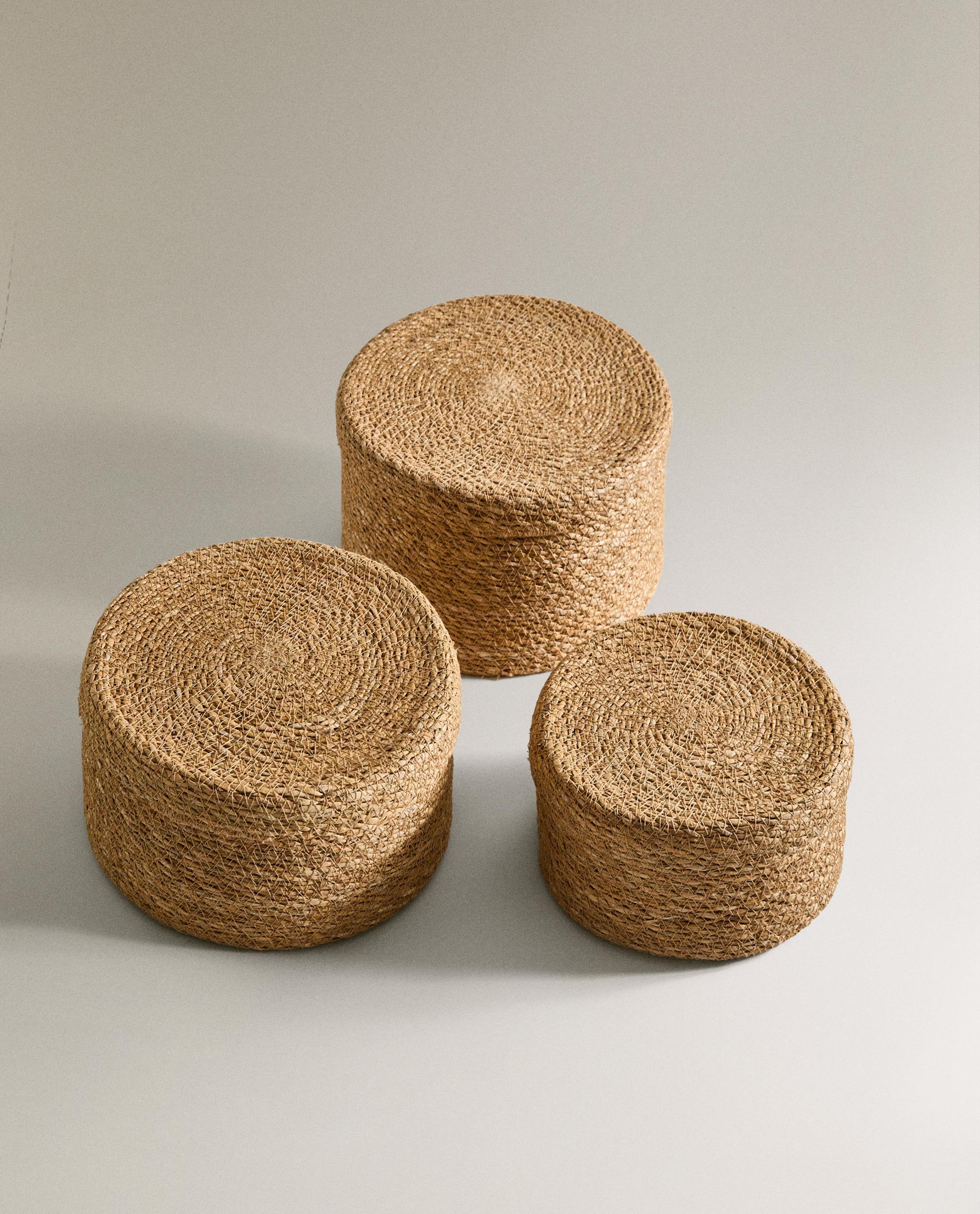 SEAGRASS HAMPER WITH LID product thumbnail 6