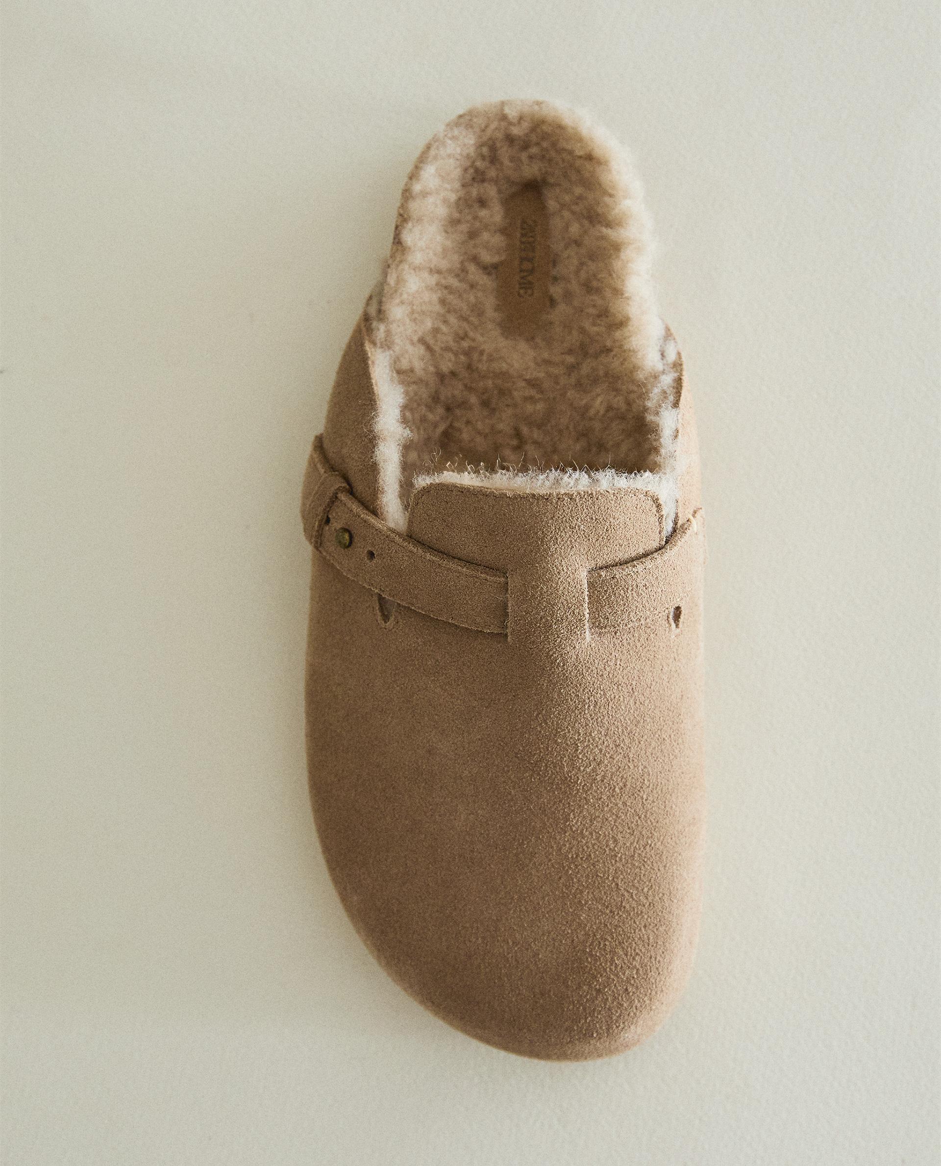 WARM LEATHER CLOGS WARM LEATHER CLOGS