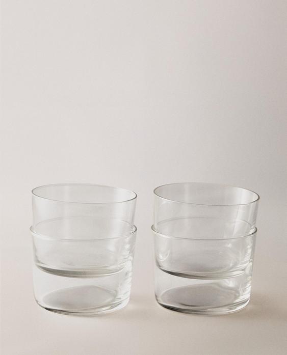 NIEDRIGE GLÄSER (4ER-PACK)