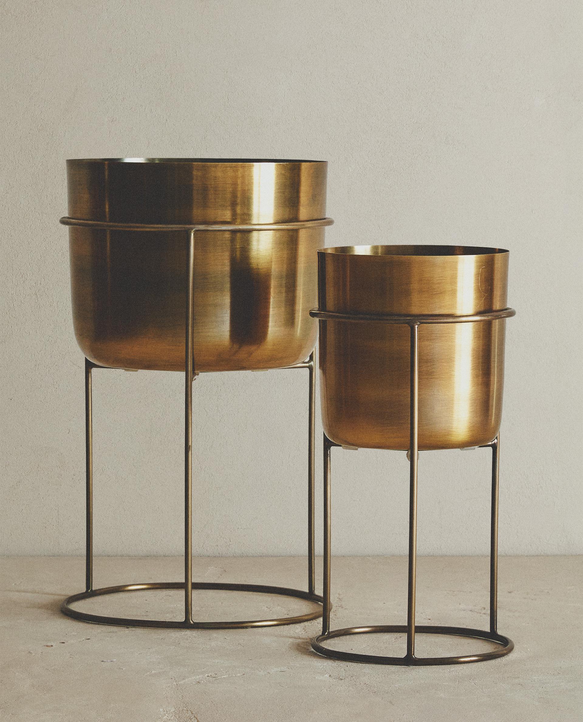 ゴールド プランター | Zara Home 日本/Japan