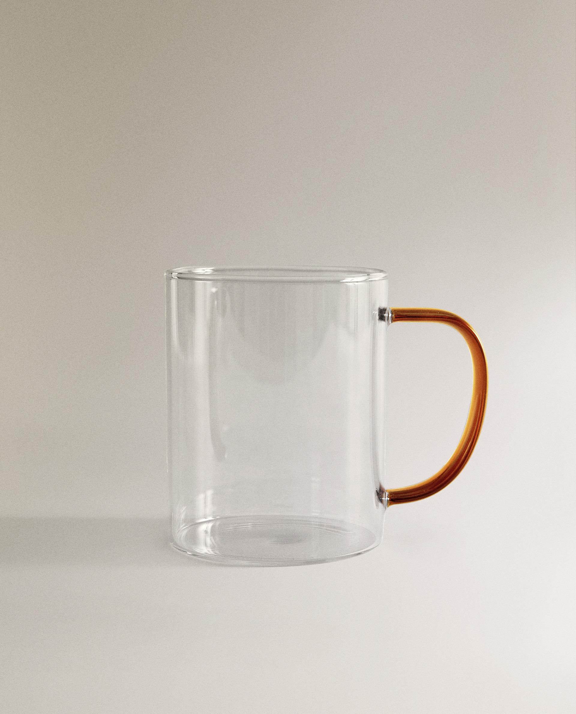 ハンドル付きマグカップ 茶色とベージュ Amazon.co.jp: Signature Housewares パッドプリント 4個セット