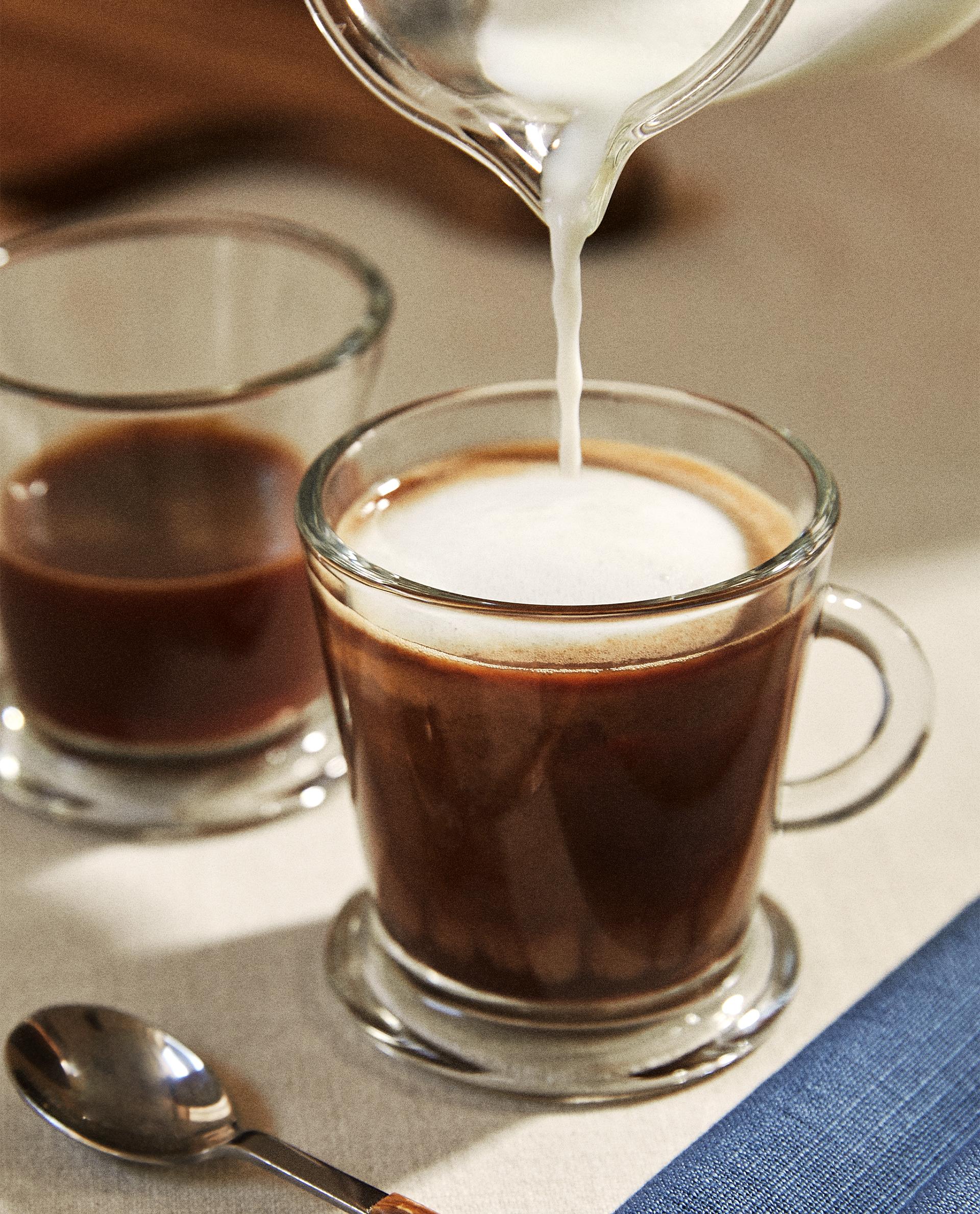 TRANSPARENT GLASS CAPPUCCINO CUP product thumbnail 15