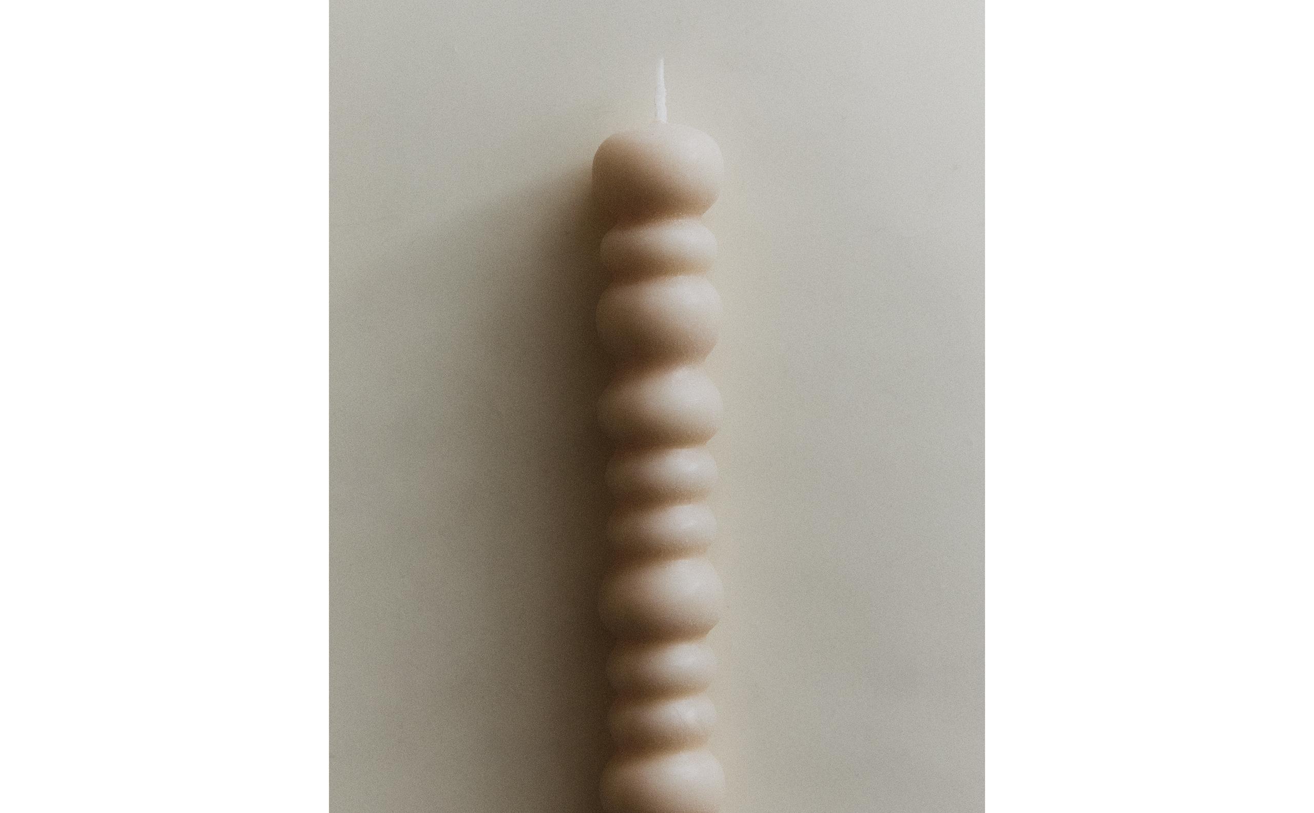 SET OF DECORATIVE WAVY CANDLES (SET OF 2) product thumbnail 8