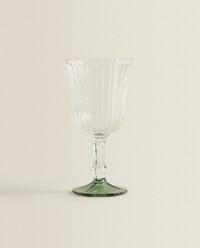 GLASS WITH RAISED DESIGN AND COLOURED BASE product thumbnail 16
