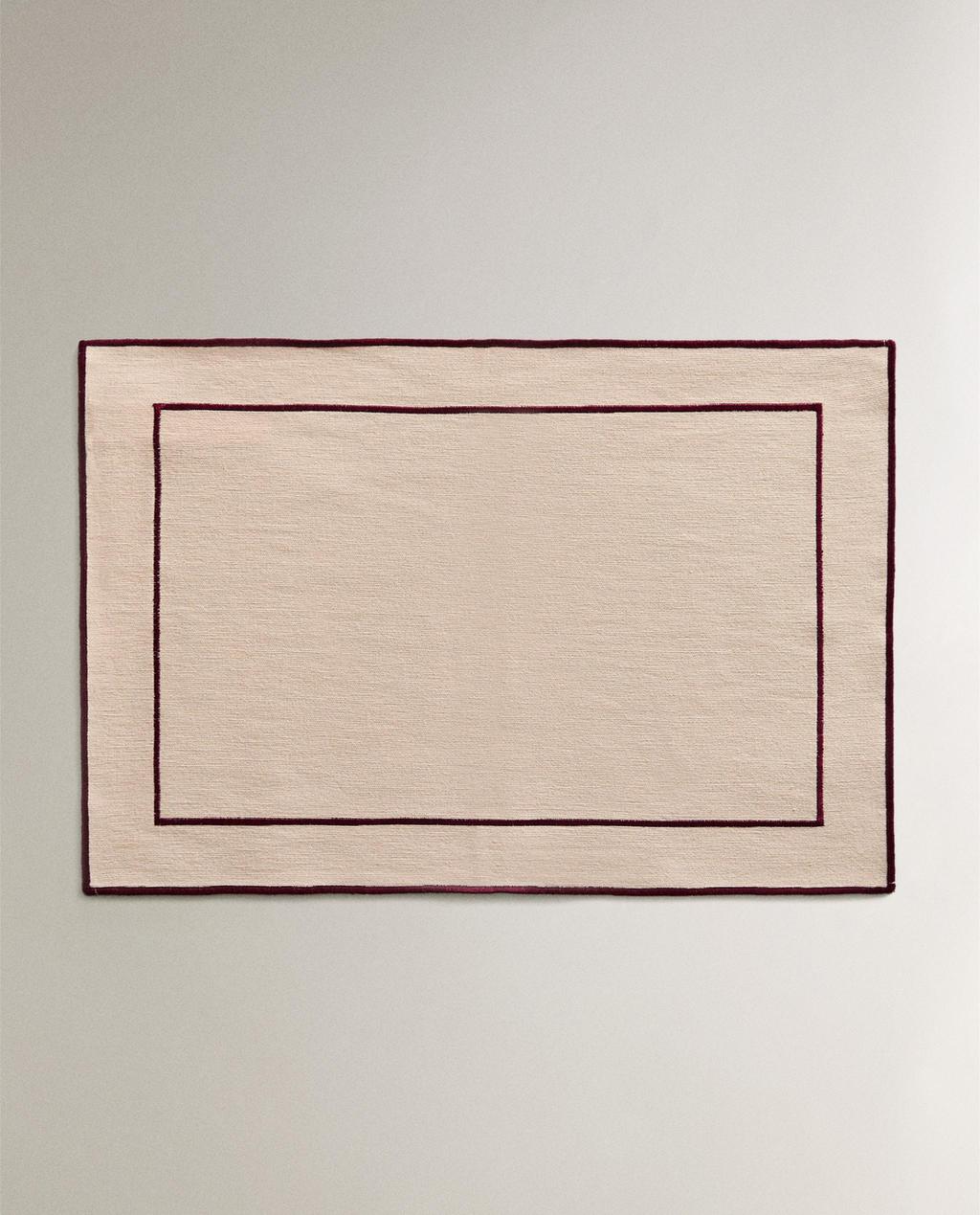 БАВОВНЯНА СЕРВЕТКА ПІД ПОСУД ІЗ КАЙМОЮ БАВОВНЯНА СЕРВЕТКА ПІД ПОСУД ІЗ КАЙМОЮ