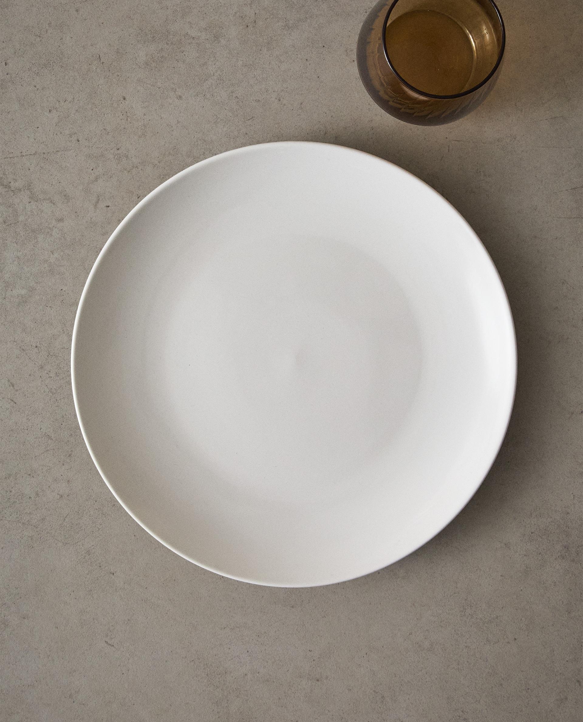 STONEWARE DINNER PLATE | Zara Home United States of America STONEWARE DINNER PLATE | Zara Home United States of America