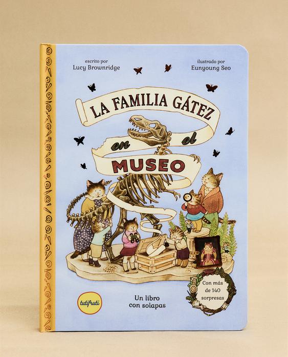 LIBRO INFANTIL LA FAMILIA GÁTEZ EN EL MUSEO (ESPAÑOL)