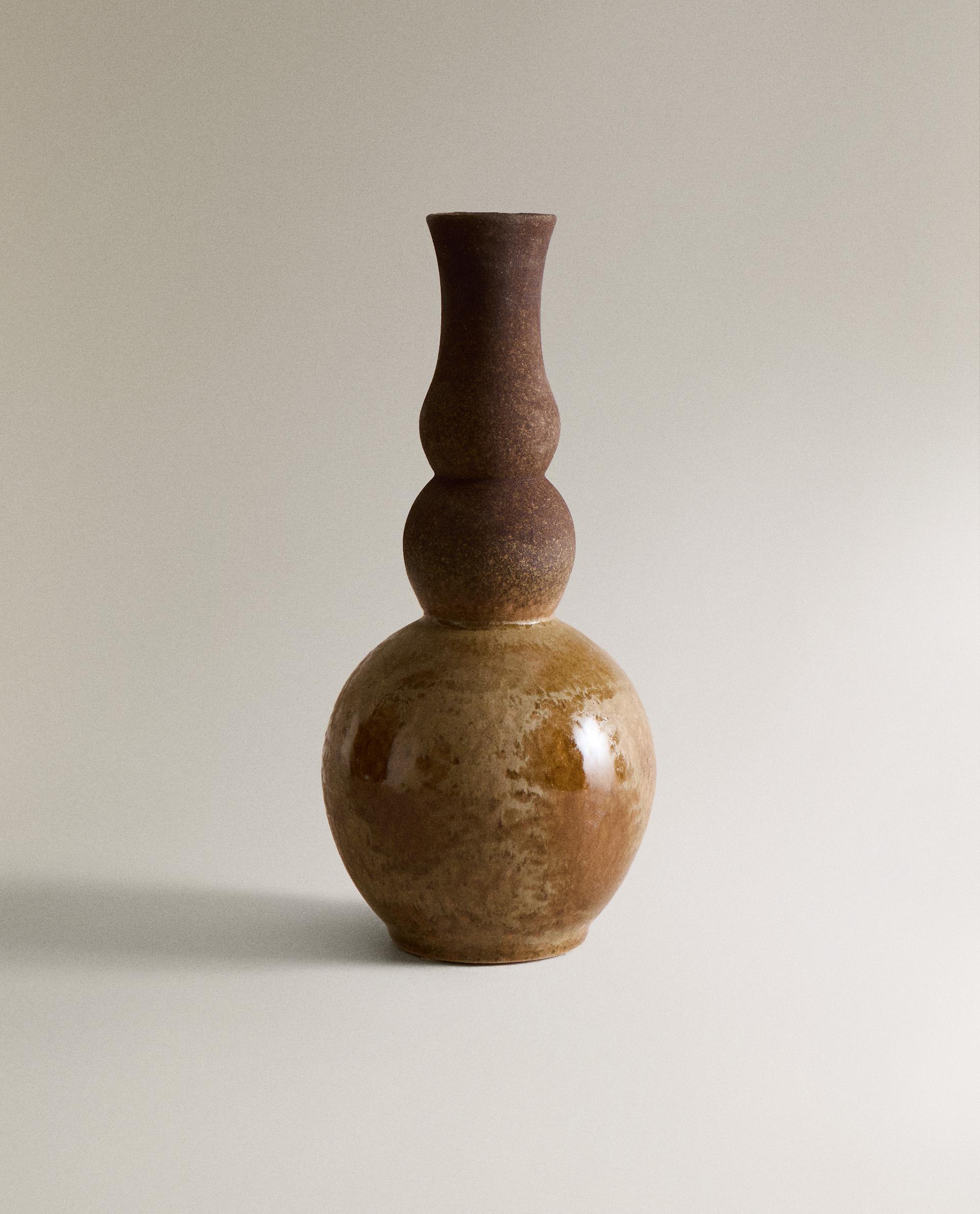 VASE CÉRAMIQUE BASE ARRONDIE