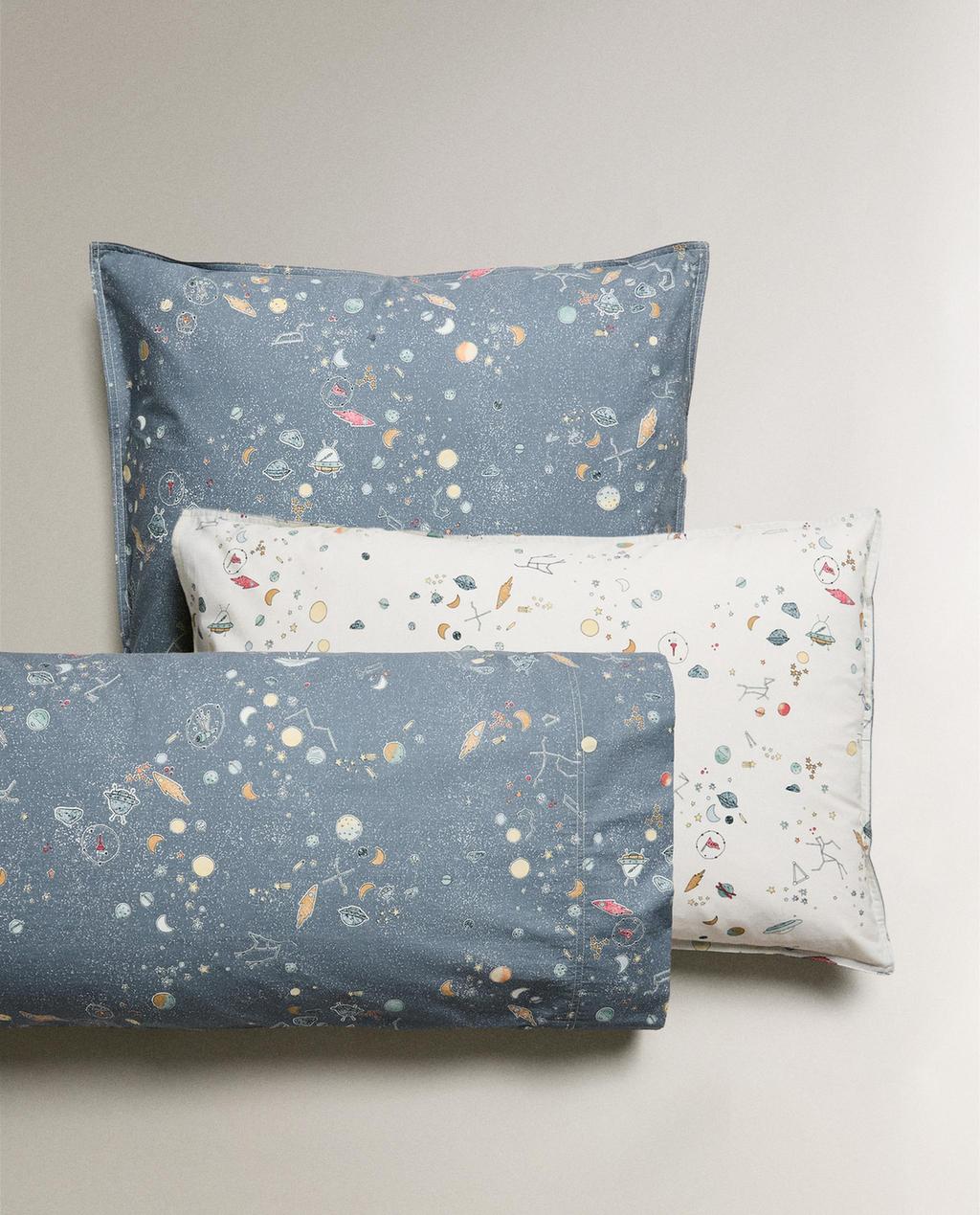 FEDERA GUANCIALE BAMBINI DOUBLE-FACE SPAZIO FEDERA GUANCIALE BAMBINI DOUBLE-FACE SPAZIO