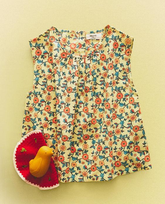 CHILDREN’S FLORAL TOP
