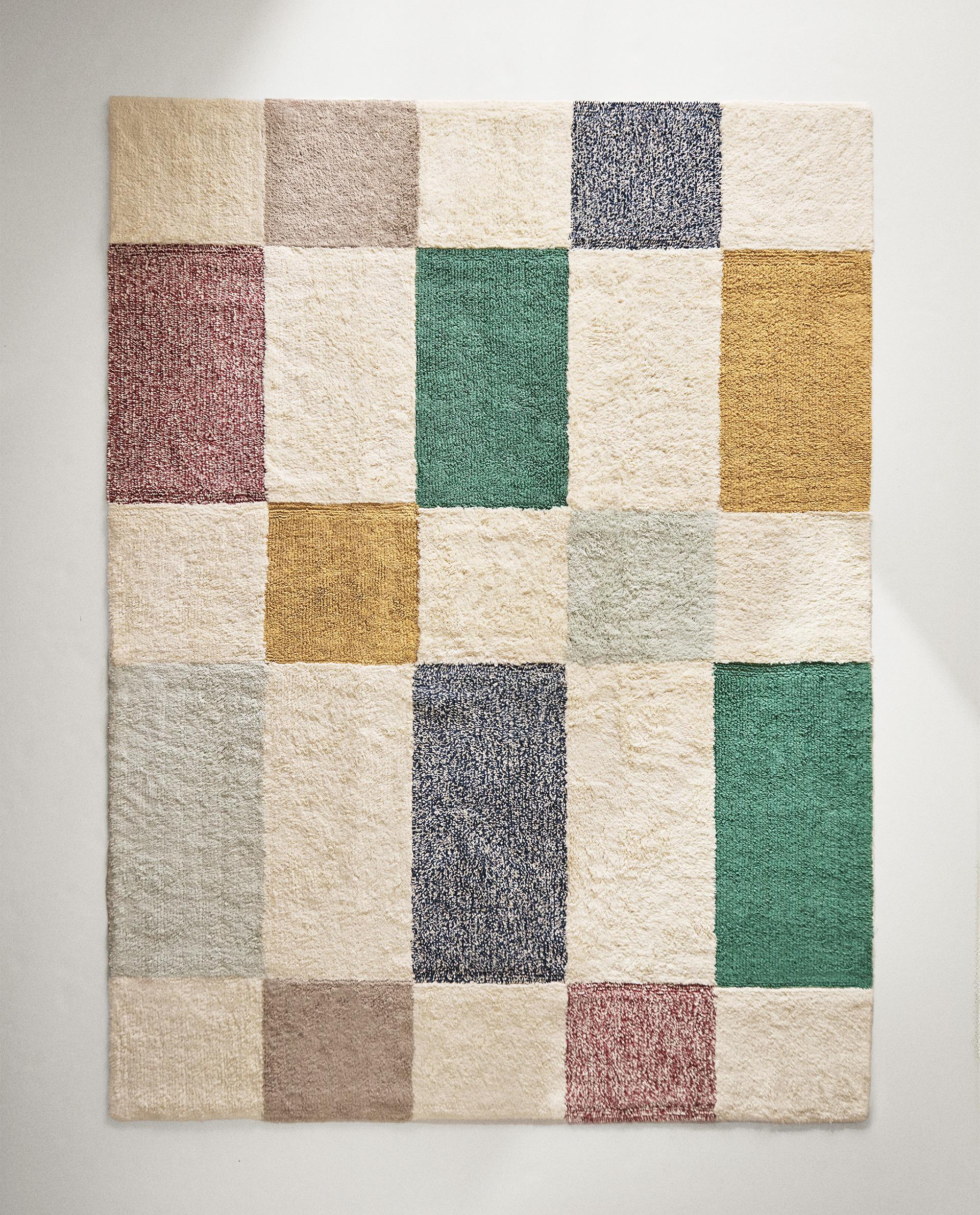 KIDS' PATCHWORK COTTON RUG product thumbnail 11