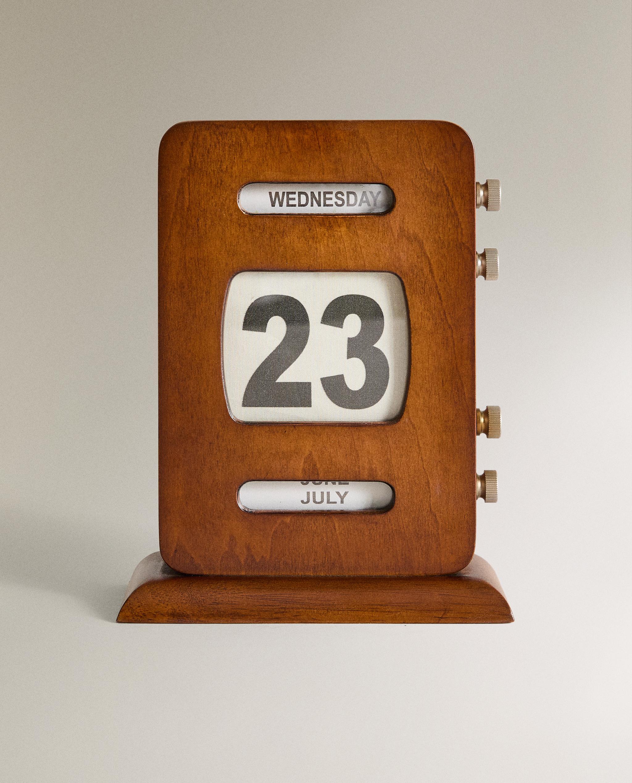 MANUAL TABLE CALENDAR