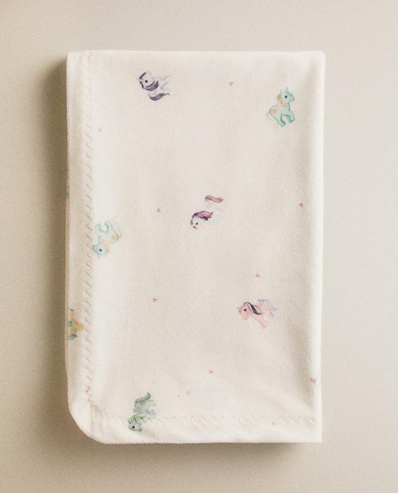 MY LITTLE PONY© PRINT FLEECE BABY BLANKET
