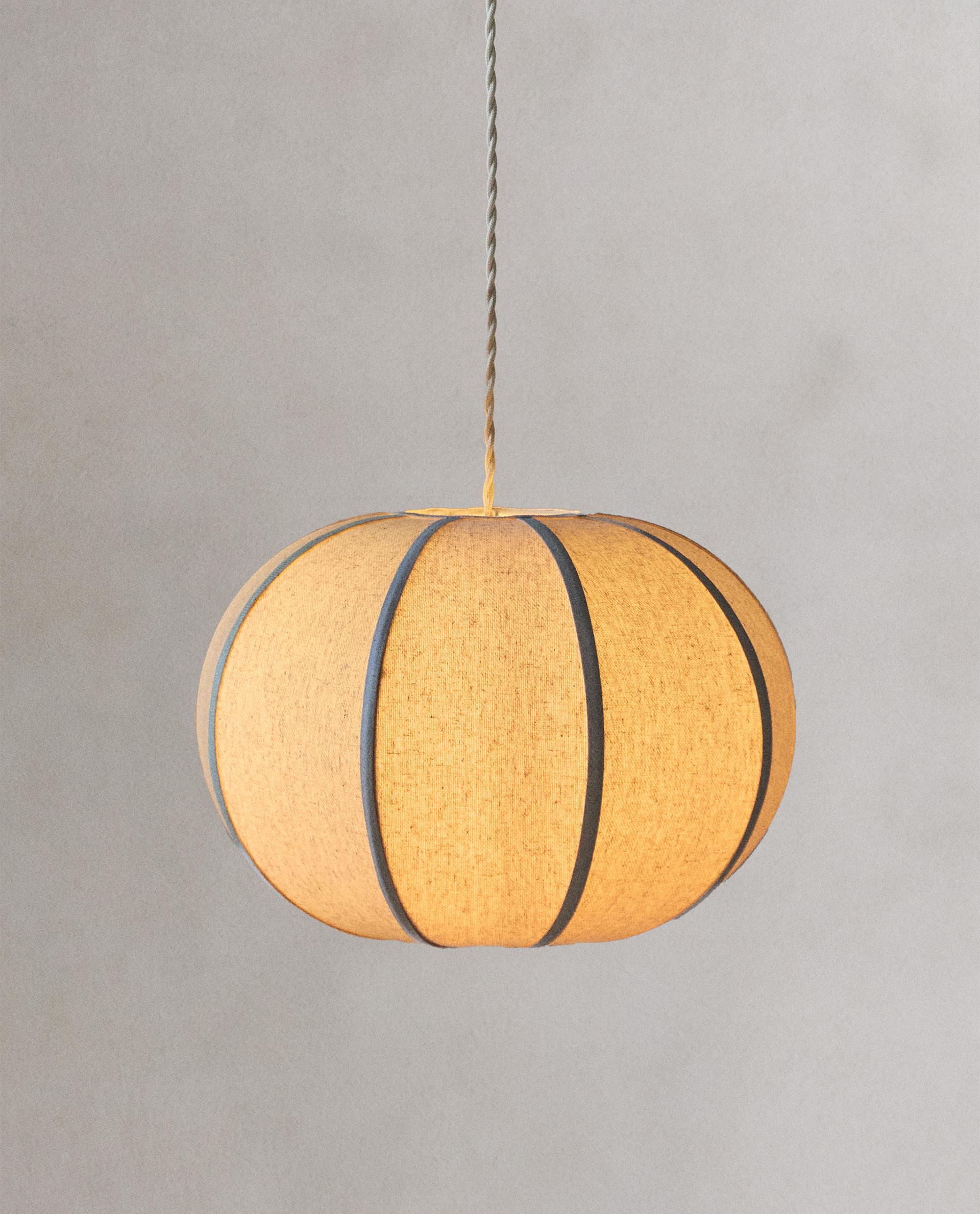 SMALL LINEN PENDANT LAMP