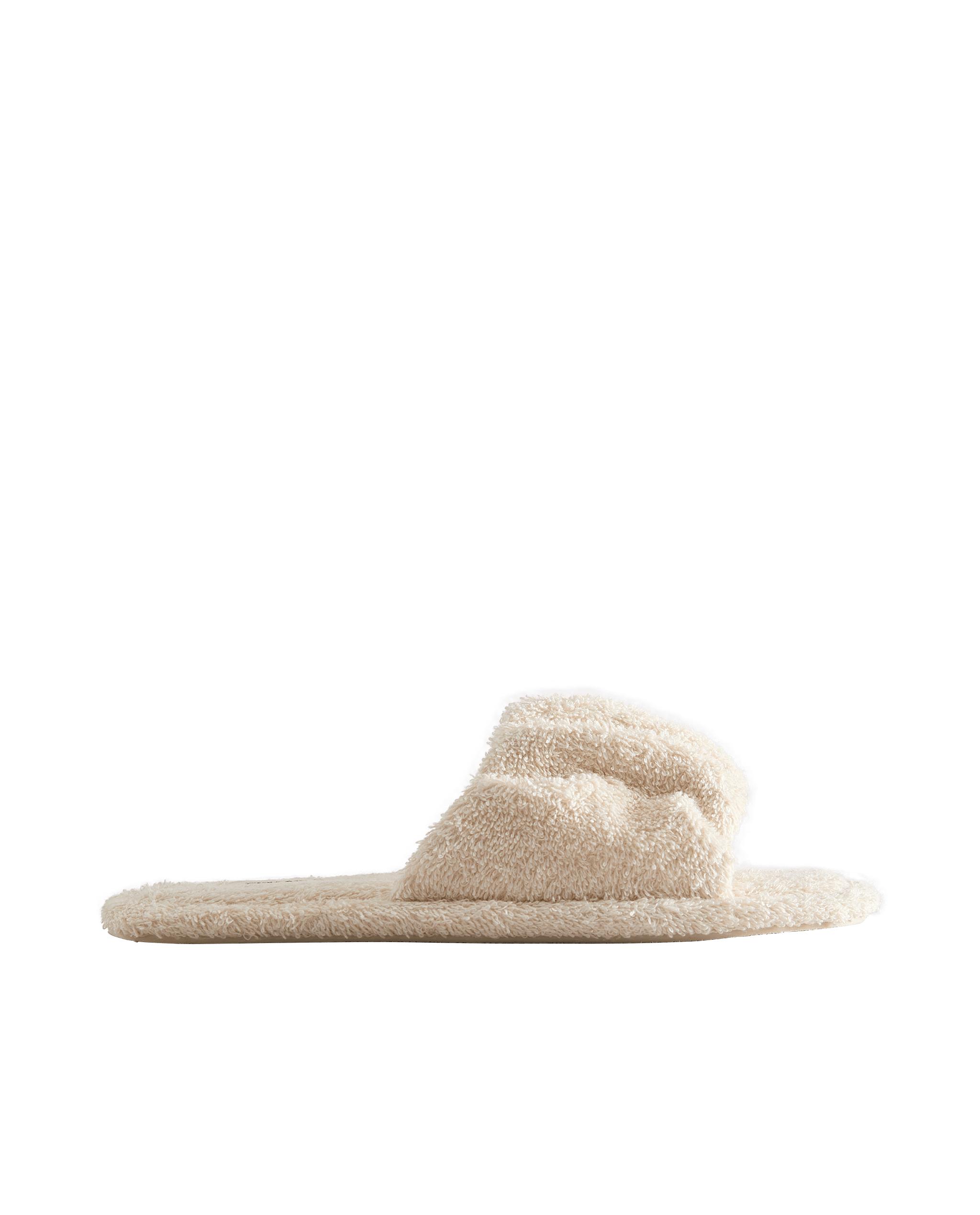 PLEATED TERRY BATHROOM SLIDERS product thumbnail 7