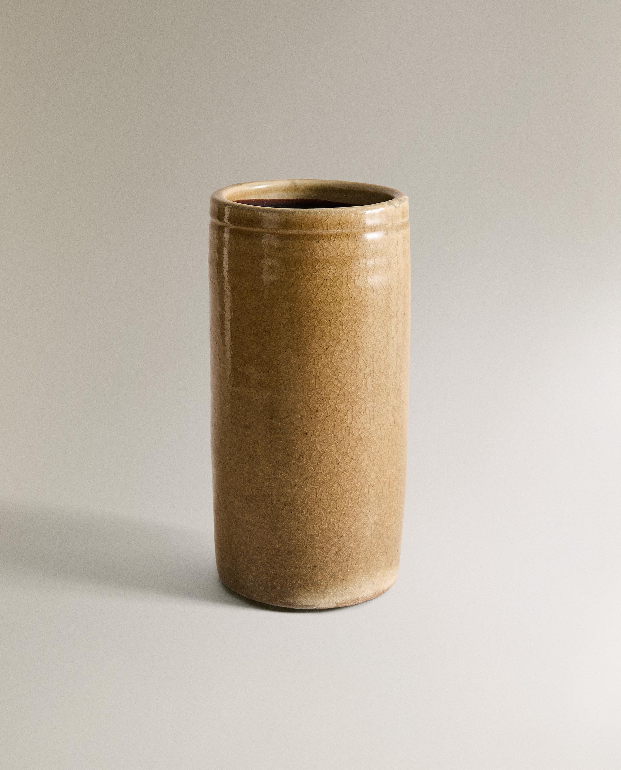 CYLINDRICAL CERAMIC VASE product thumbnail 11